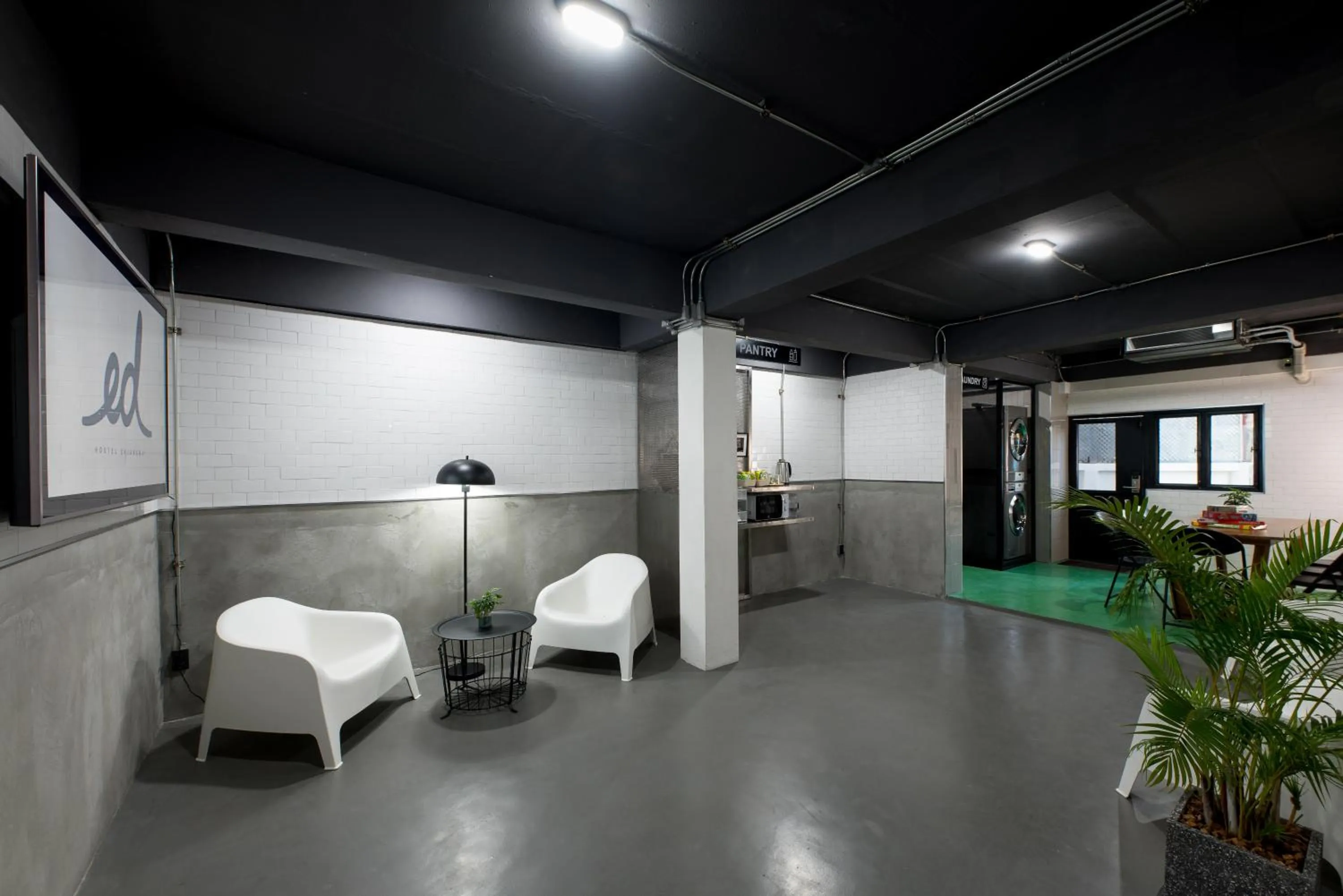 Lobby or reception in Ed Hostel