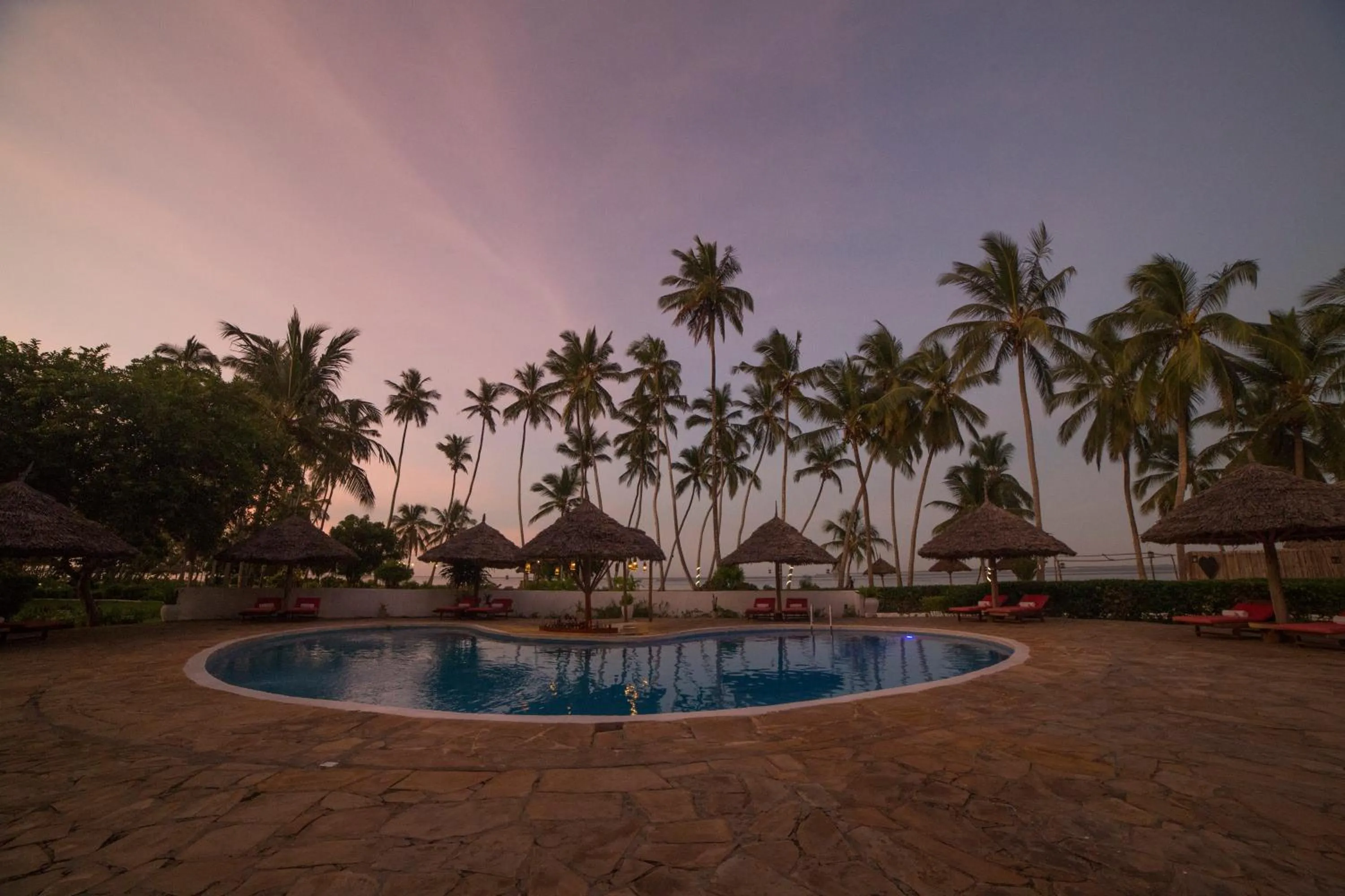 Swimming pool in Antonio Beach Tree House Hotel & Spa