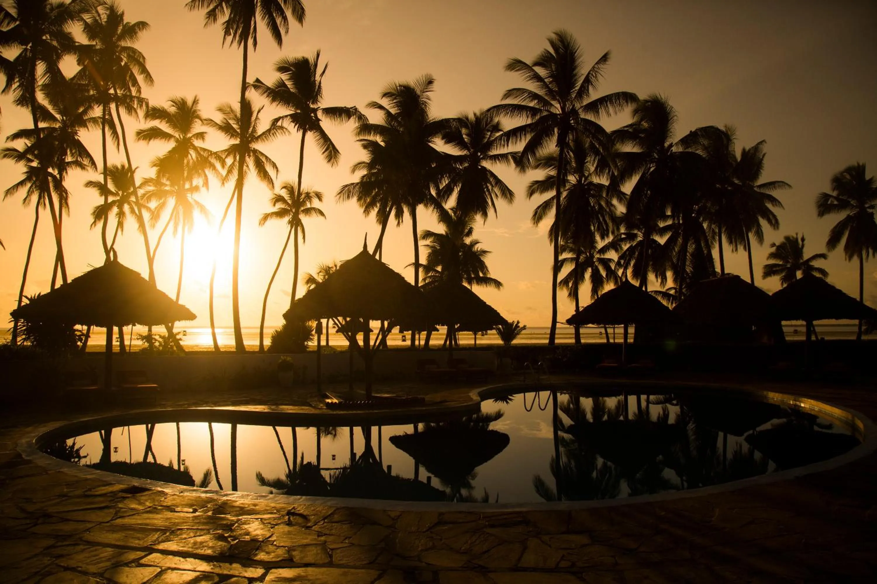 Swimming pool in Antonio Beach Tree House Hotel & Spa