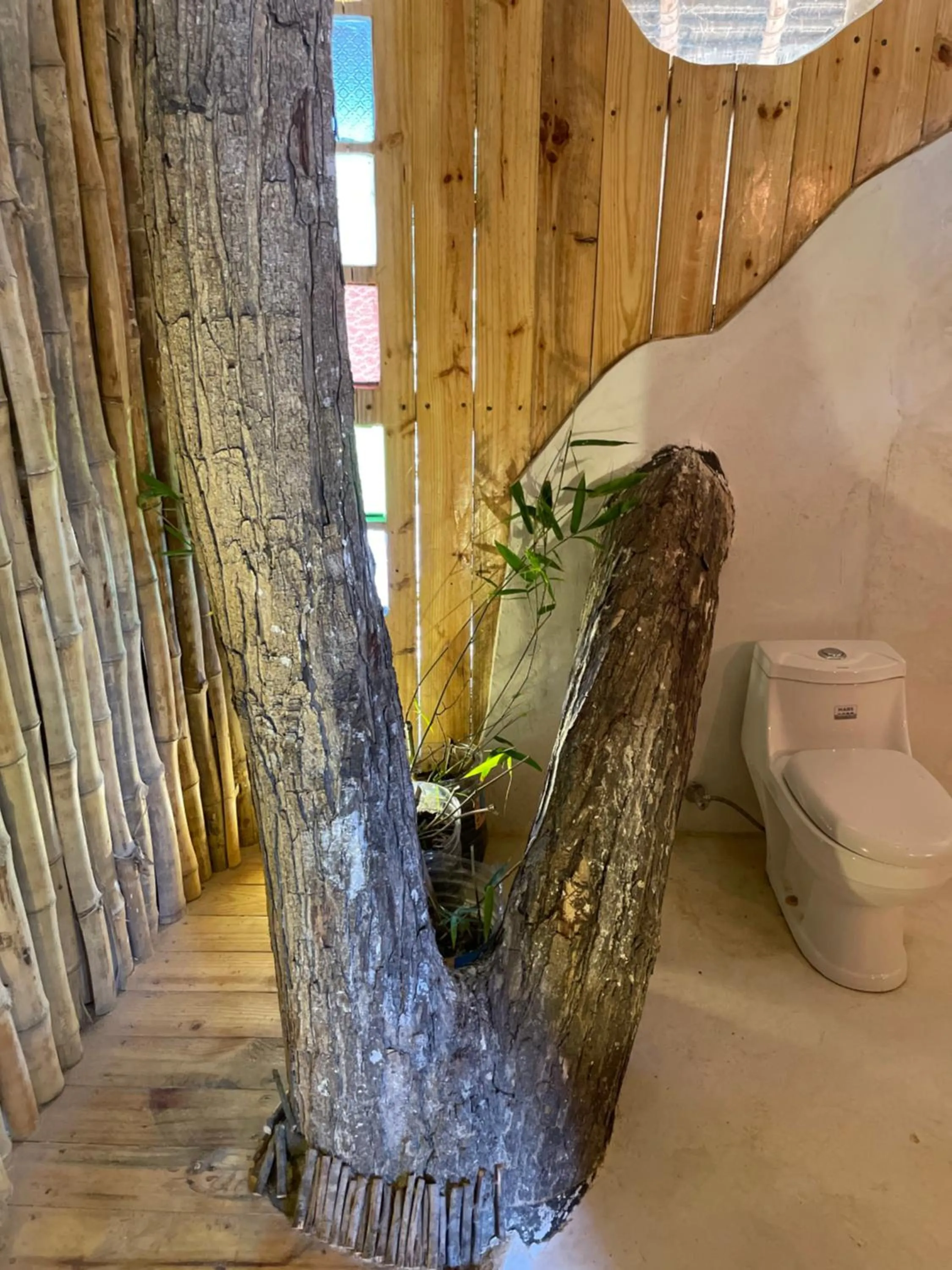 Bathroom in Antonio Beach Tree House Hotel & Spa
