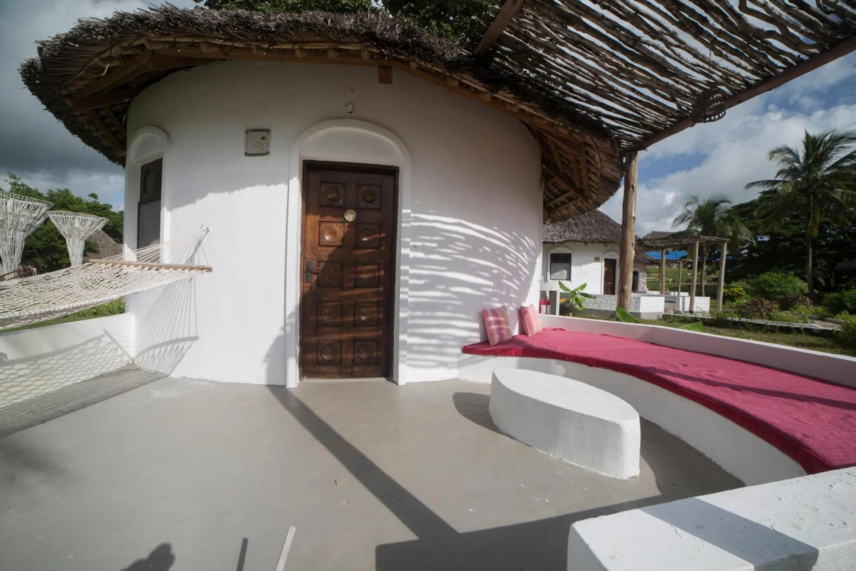 Patio in Antonio Beach Tree House Hotel & Spa