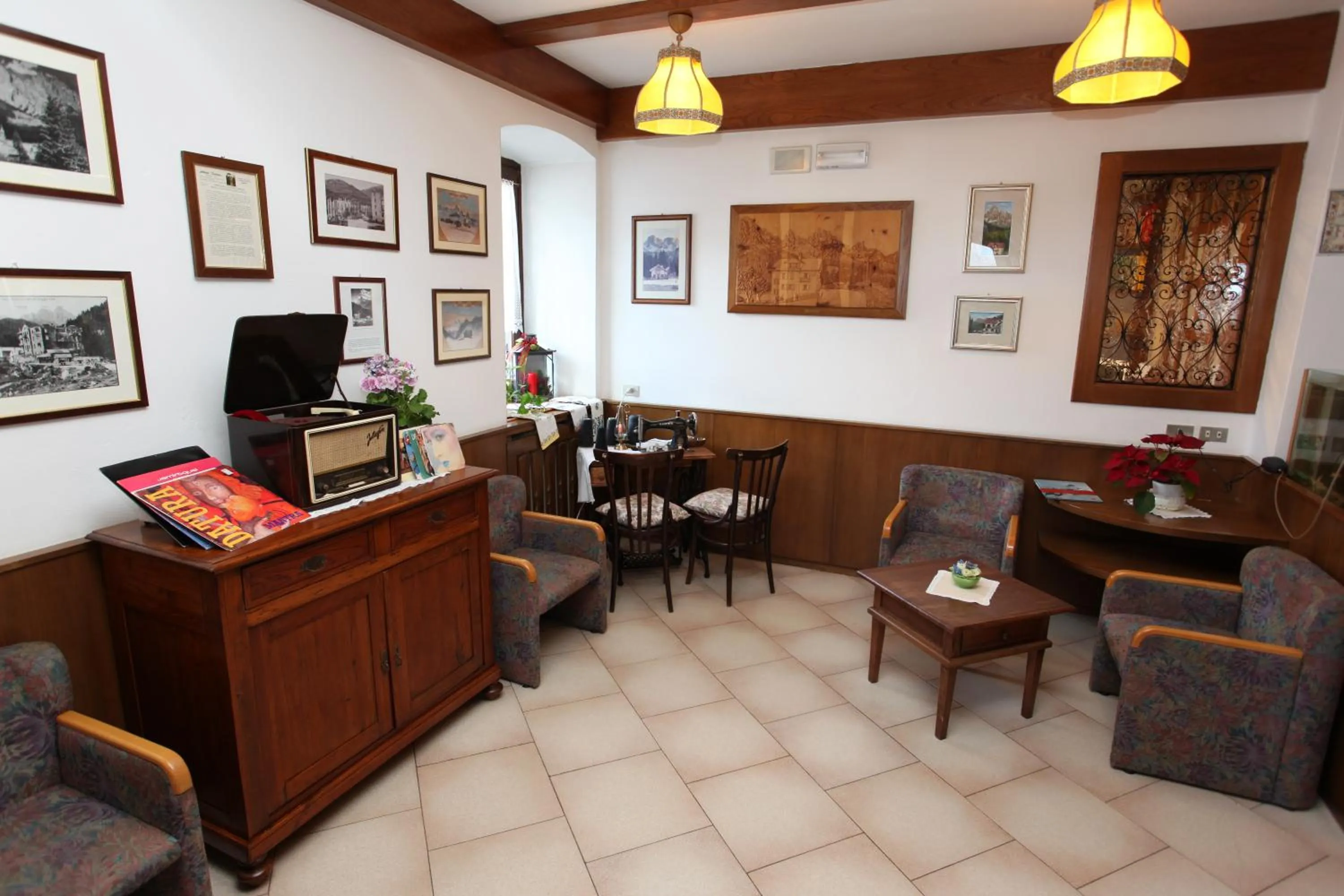 Lobby or reception in GH Hotel Fratazza