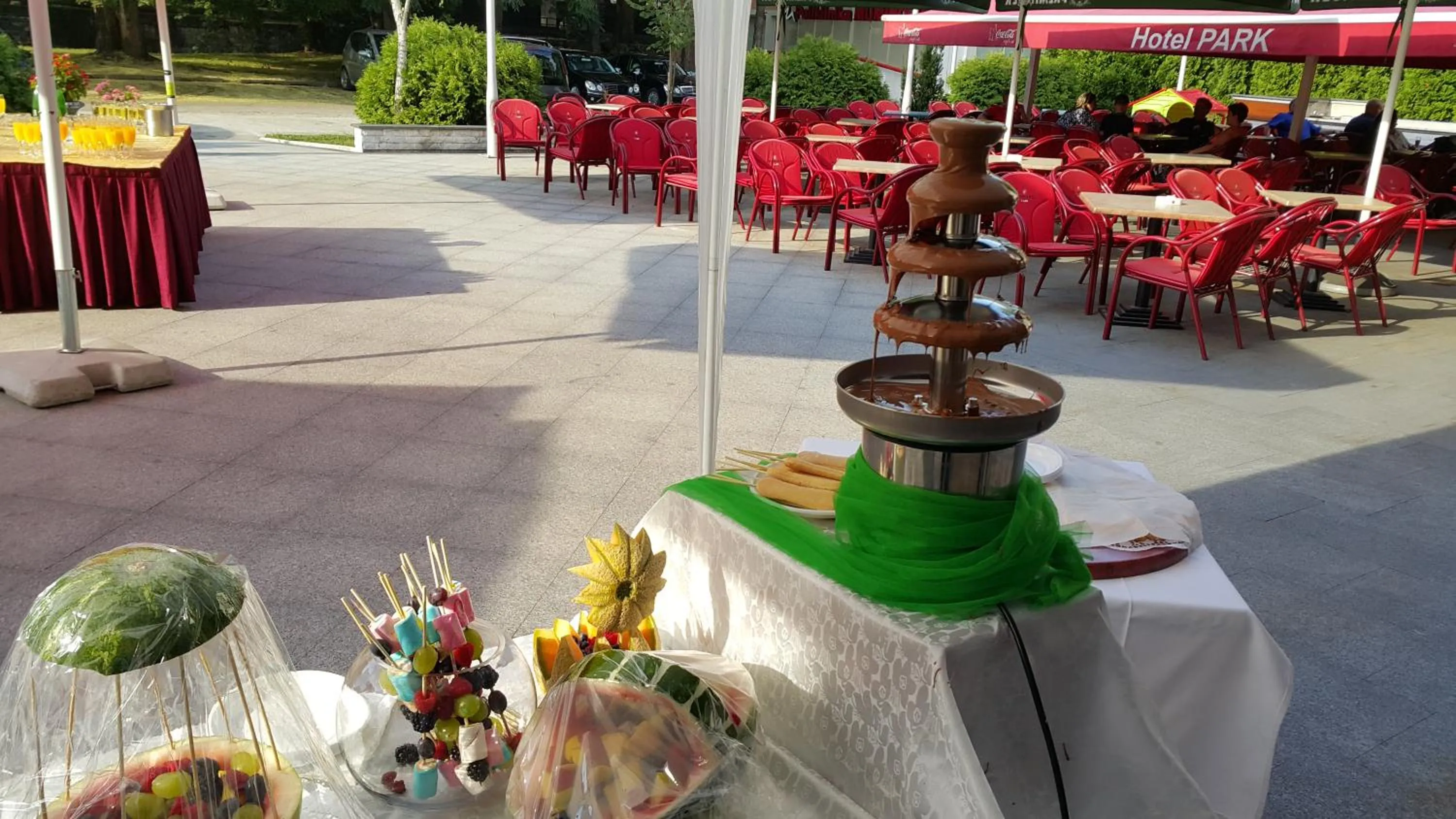 Food and drinks in Park Hotel