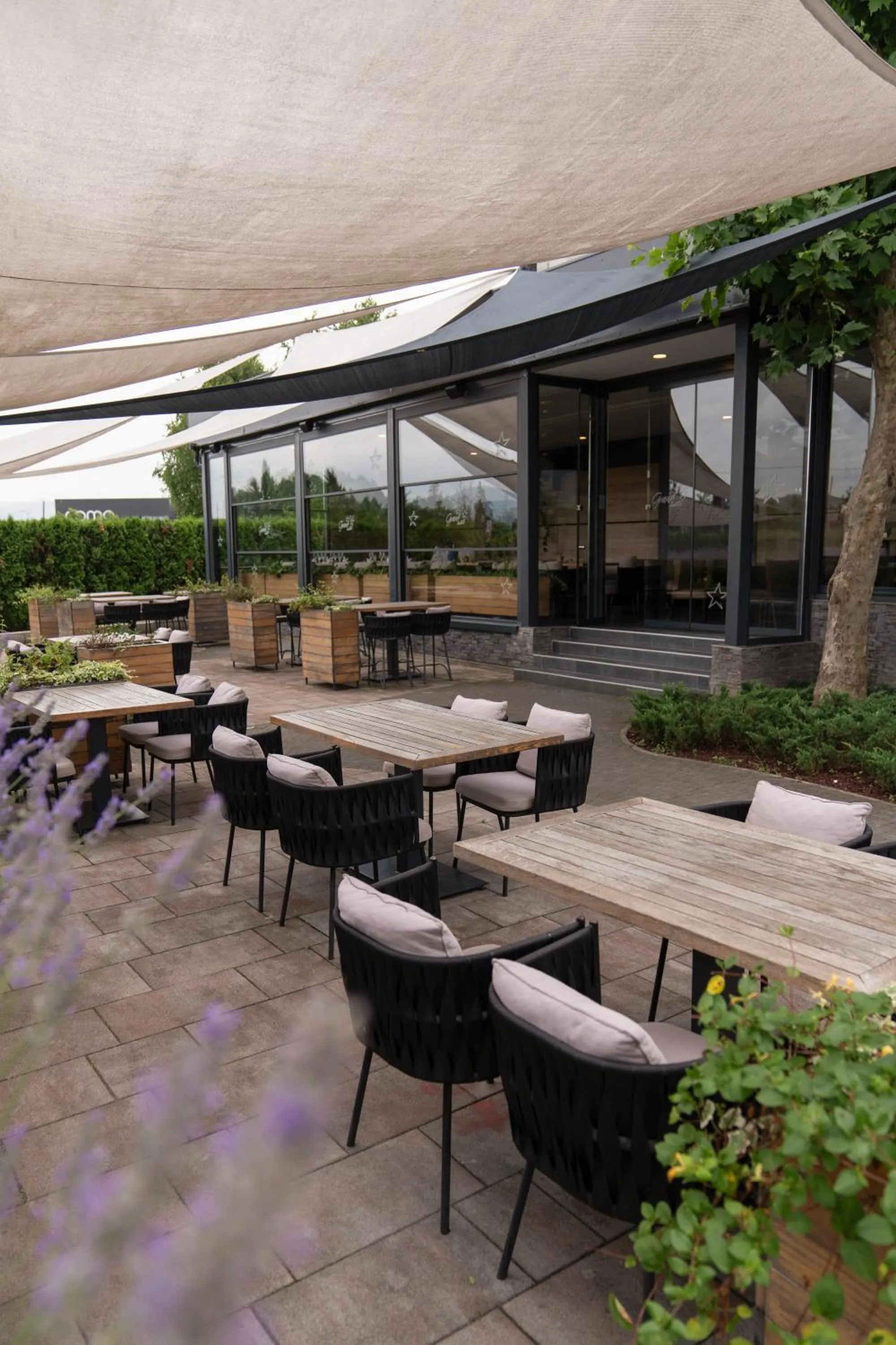 Patio in Hotel Grand