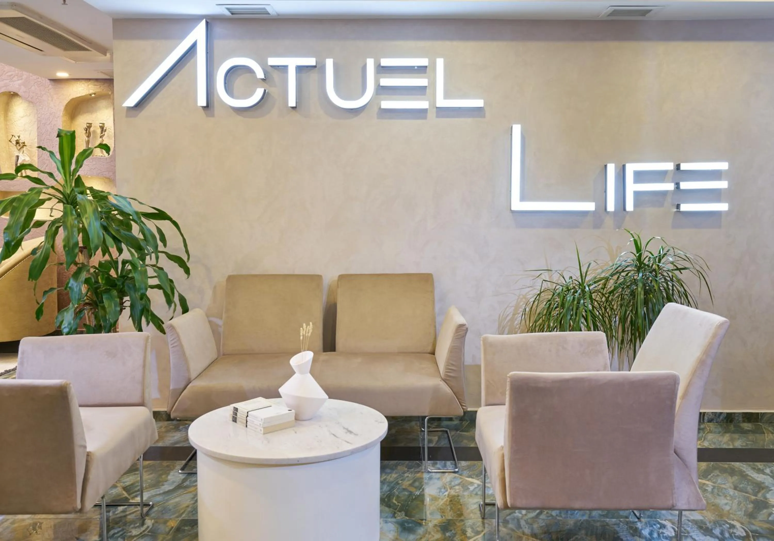 Seating area in Actuel Life Hotels - Special Class