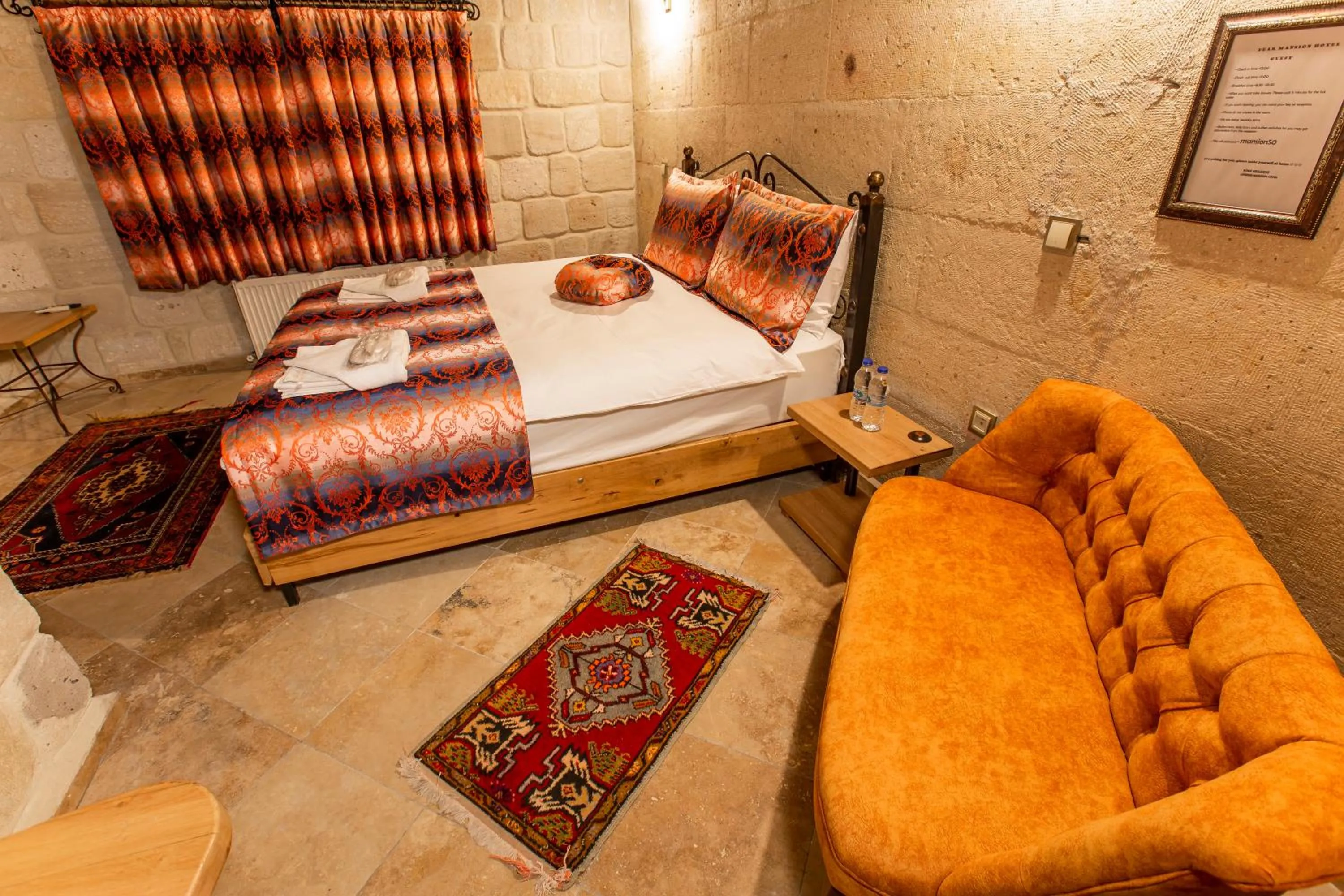 Bed in Goreme Mansion