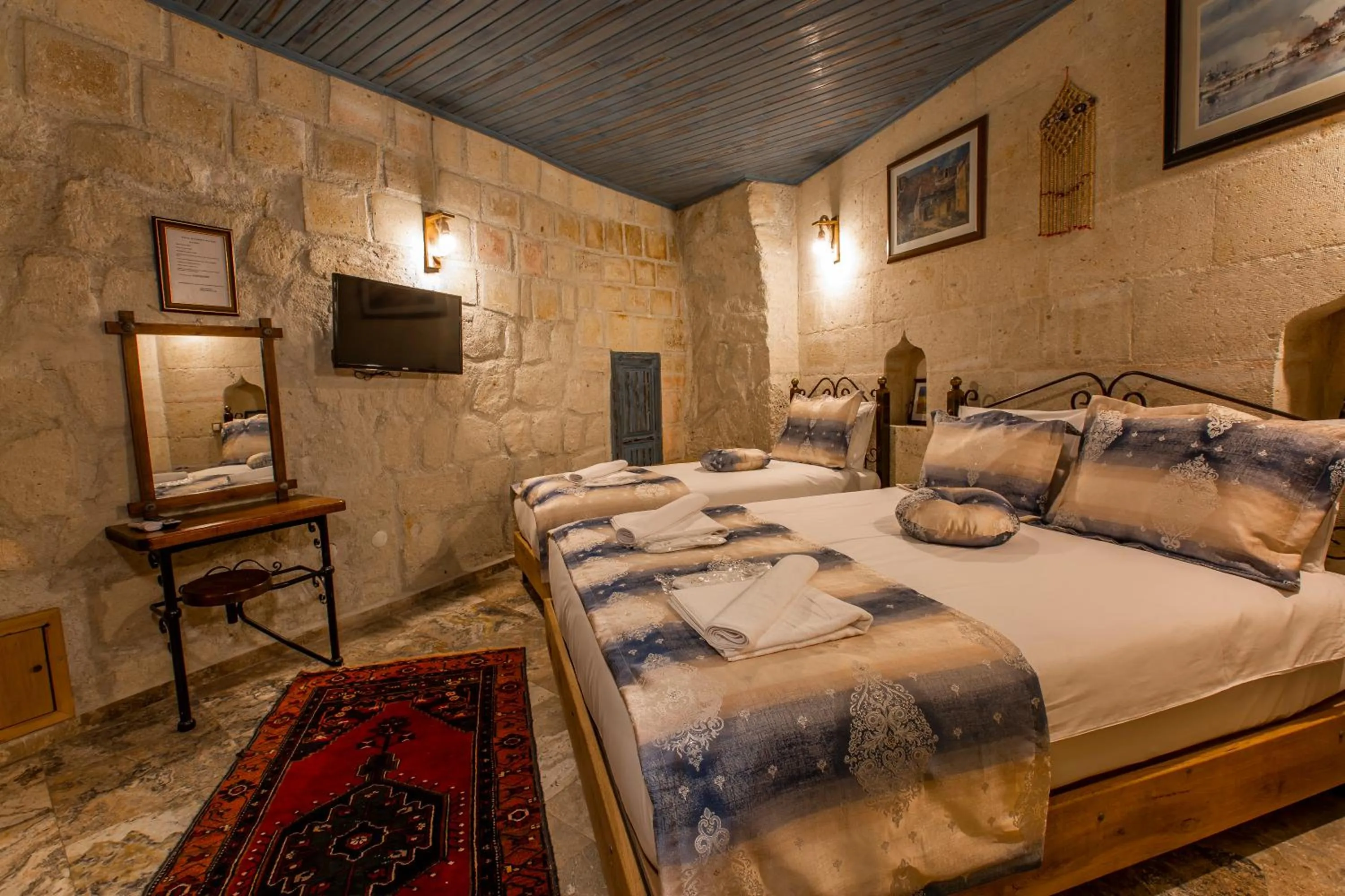 Bed in Goreme Mansion