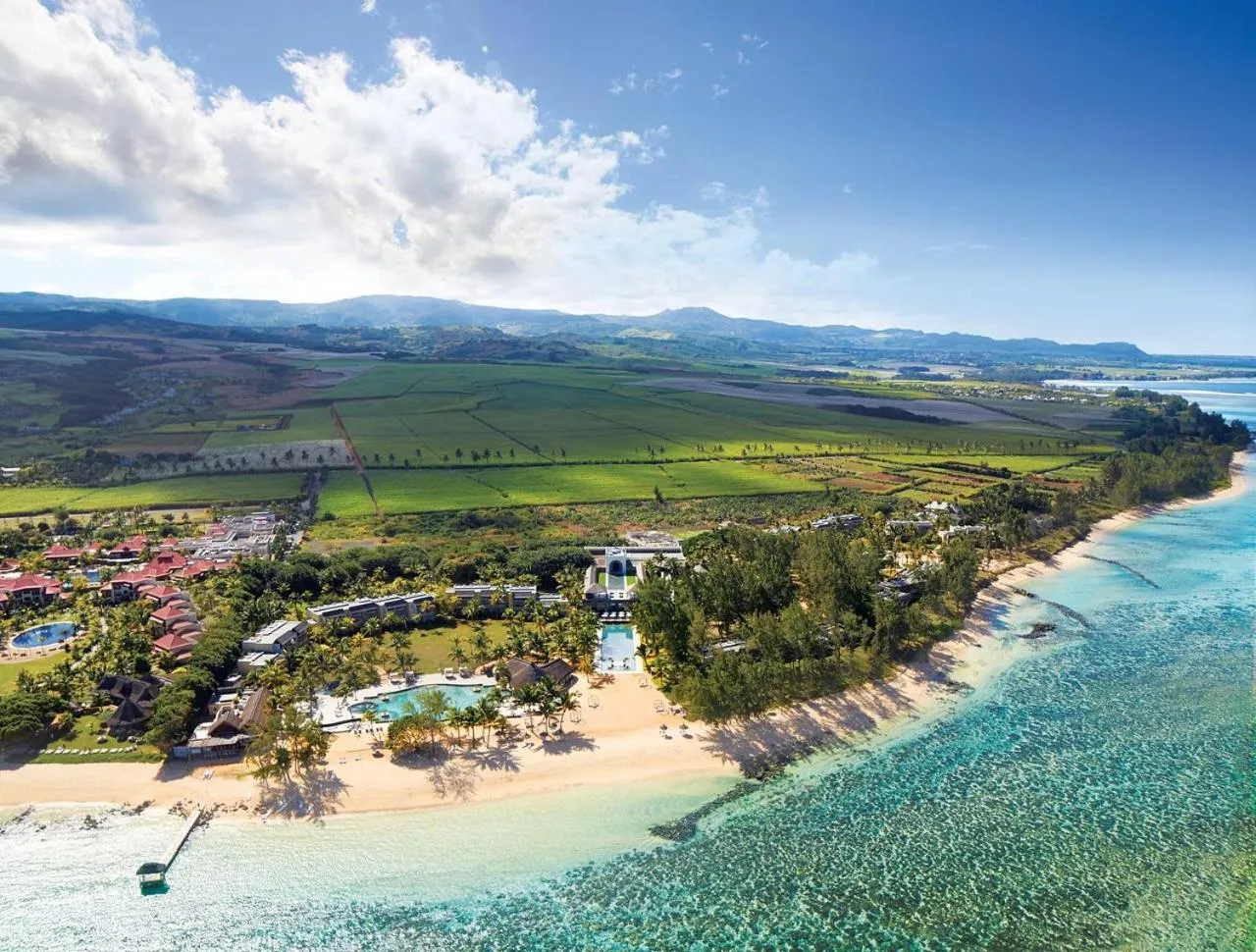Property building in Outrigger Mauritius Beach Resort