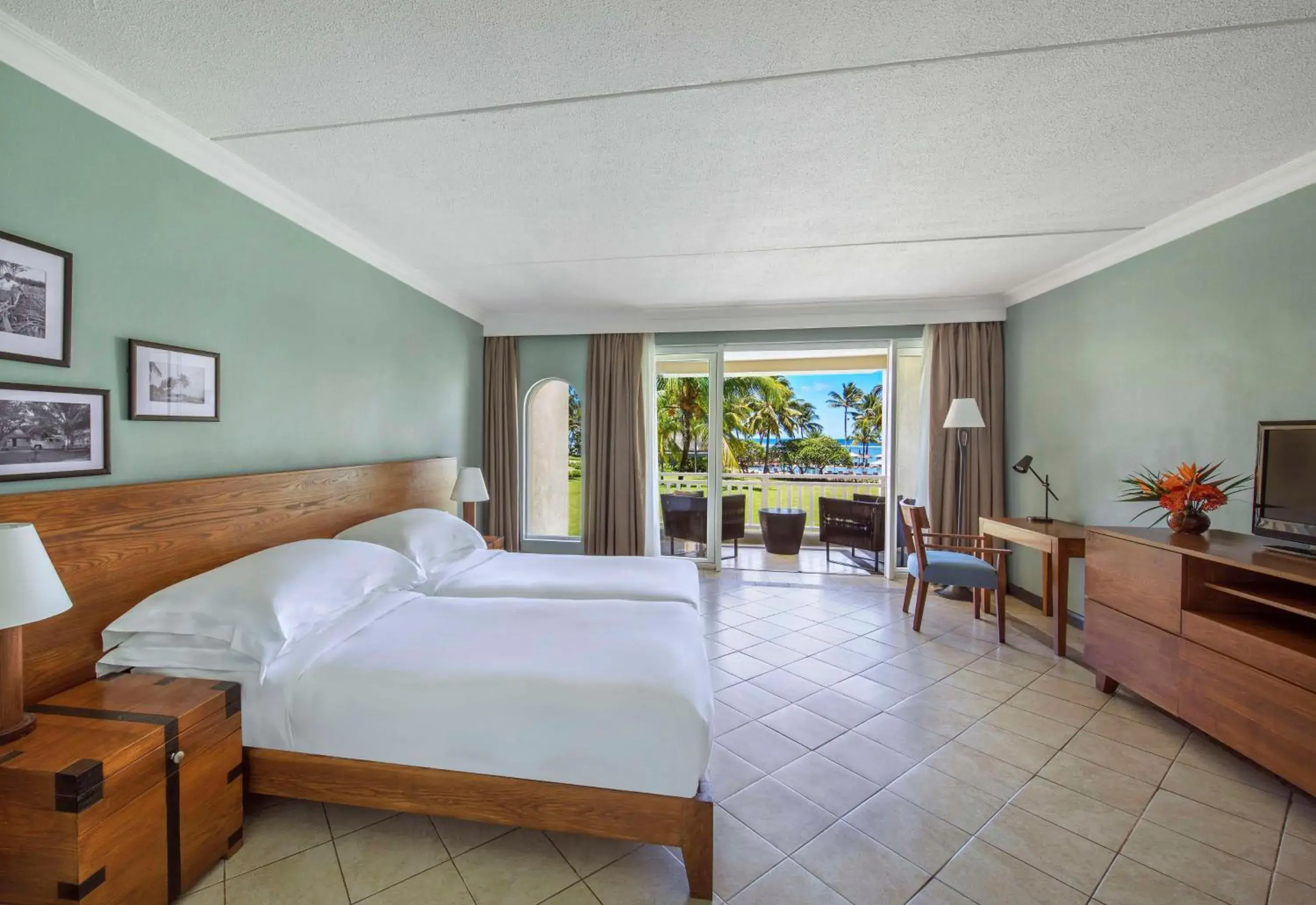 Ocean View Twin in Outrigger Mauritius Beach Resort Ocean View Twin in Outrigger Mauritius Beach Resort