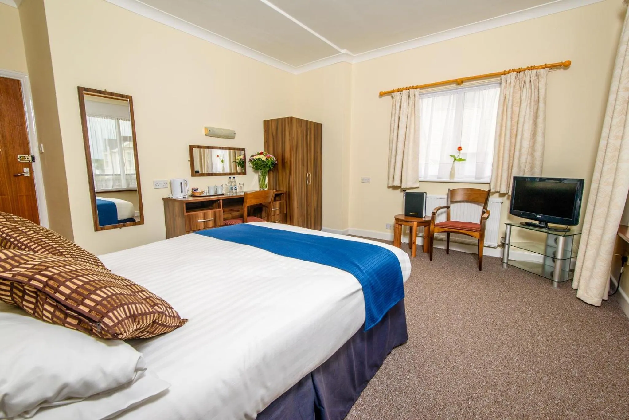 Bed in Ocean View Hotel