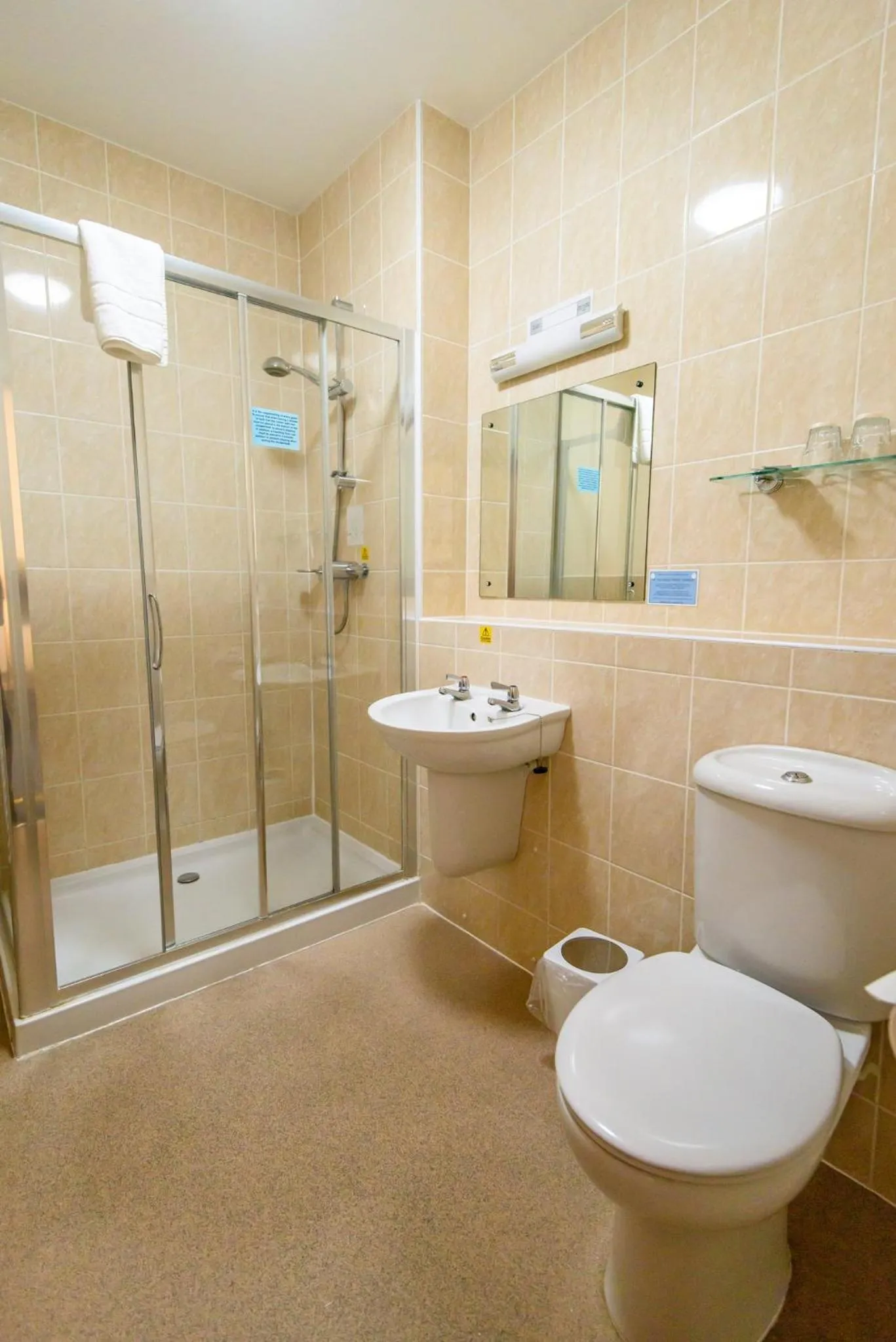 Shower in Ocean View Hotel