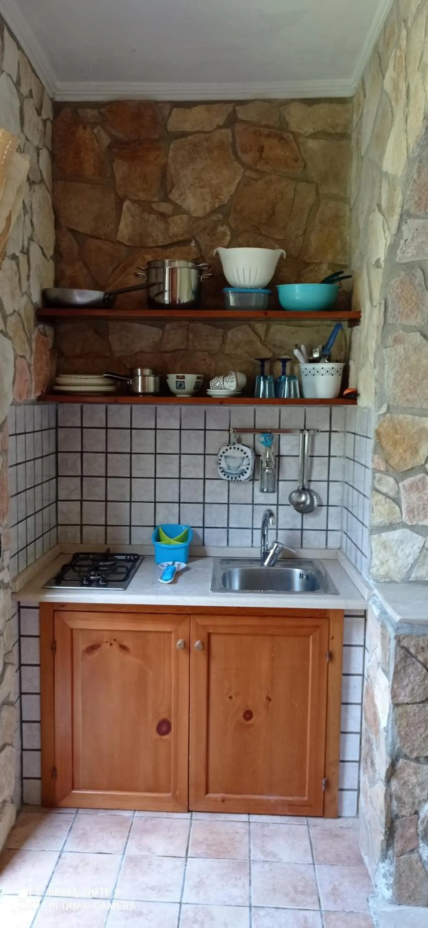 Kitchen or kitchenette in Casa Masseria Le Ville