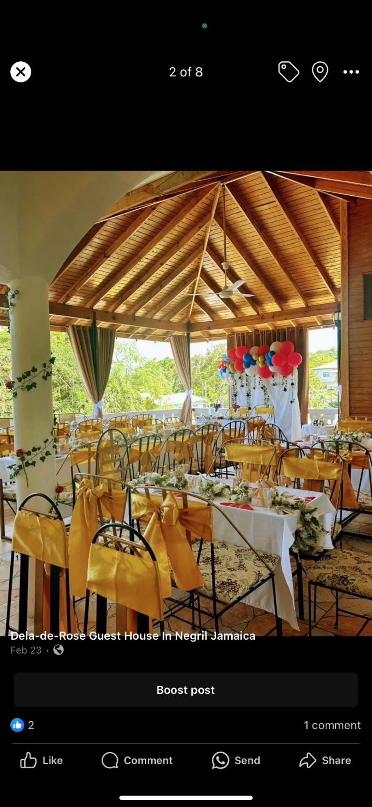 Dela de-Rose Guest House Negril Jamaica