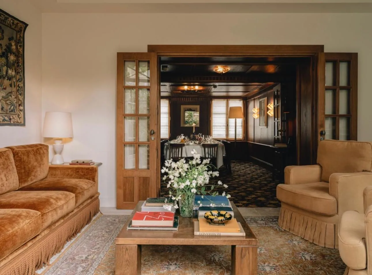 Living room in Château Voltaire
