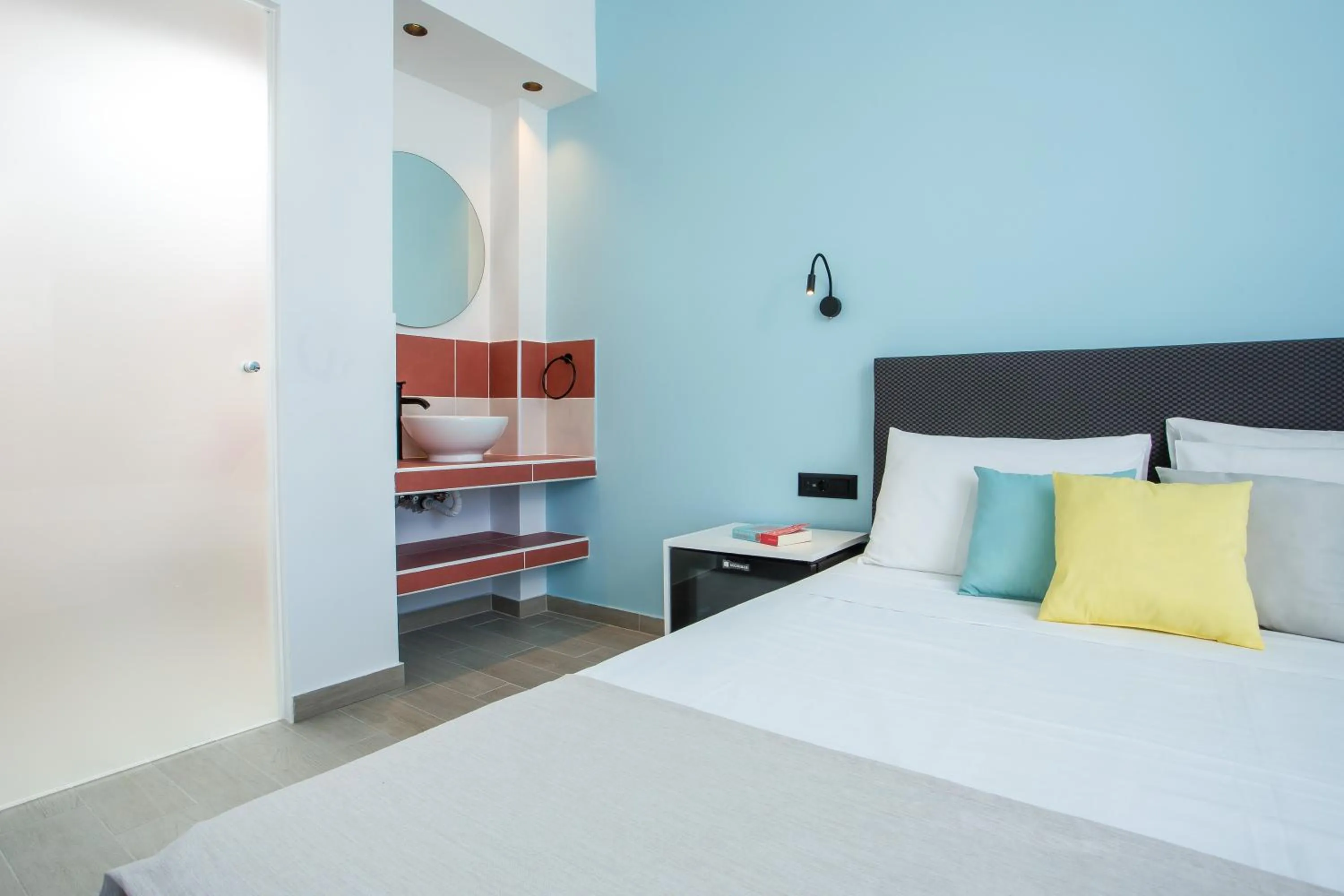 Bed in Faliraki Premium Hotel