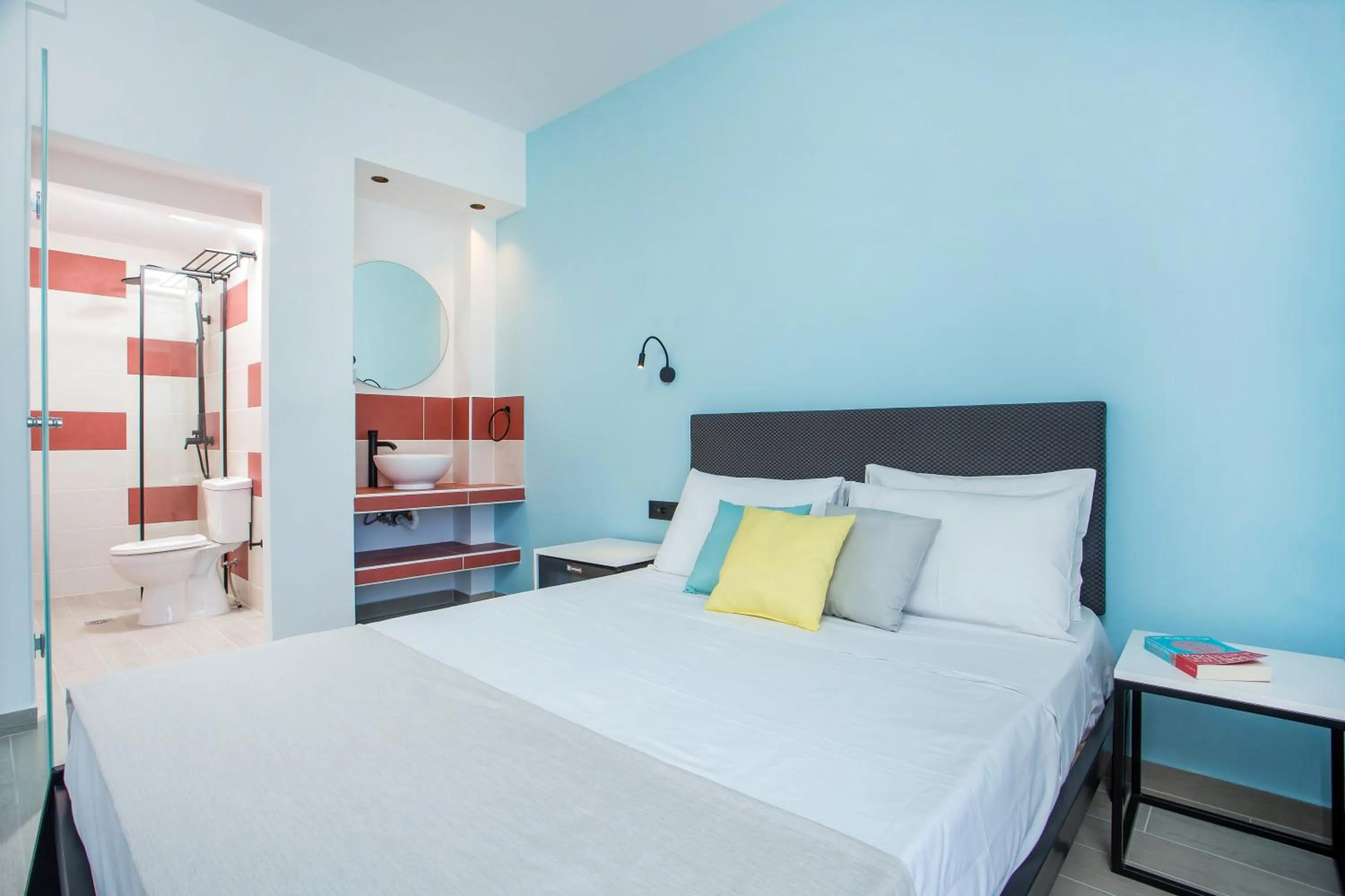 Bed in Faliraki Premium Hotel