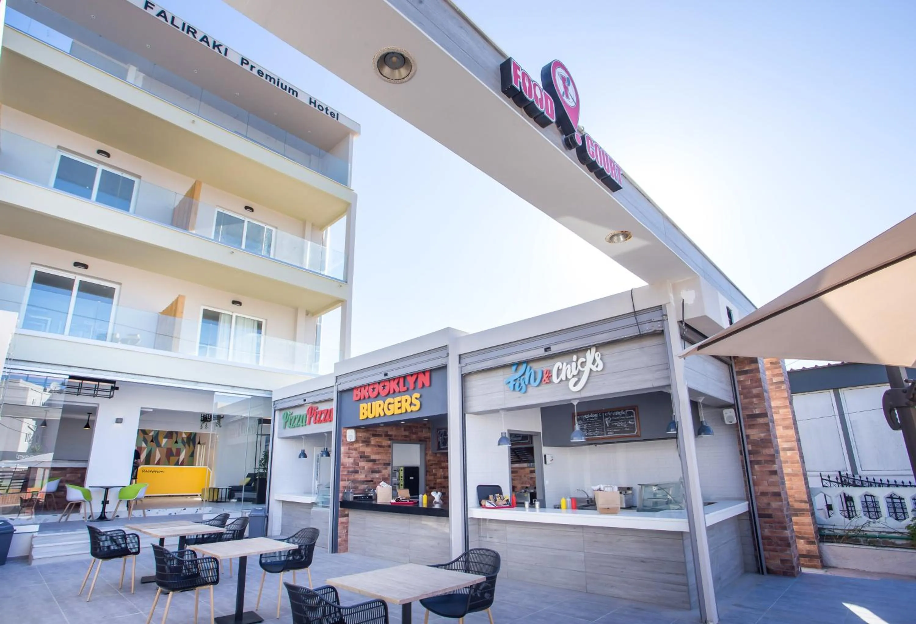 Property building in Faliraki Premium Hotel