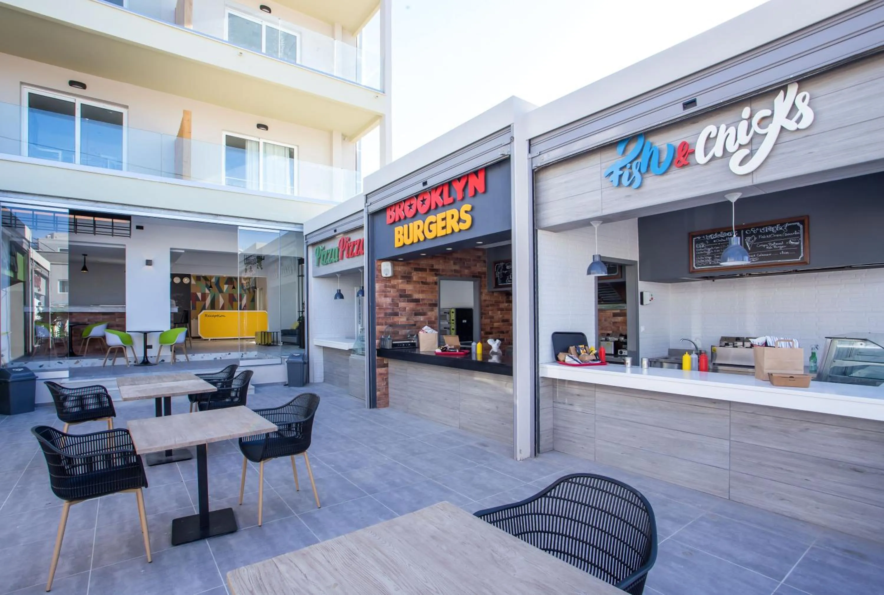 Property building in Faliraki Premium Hotel