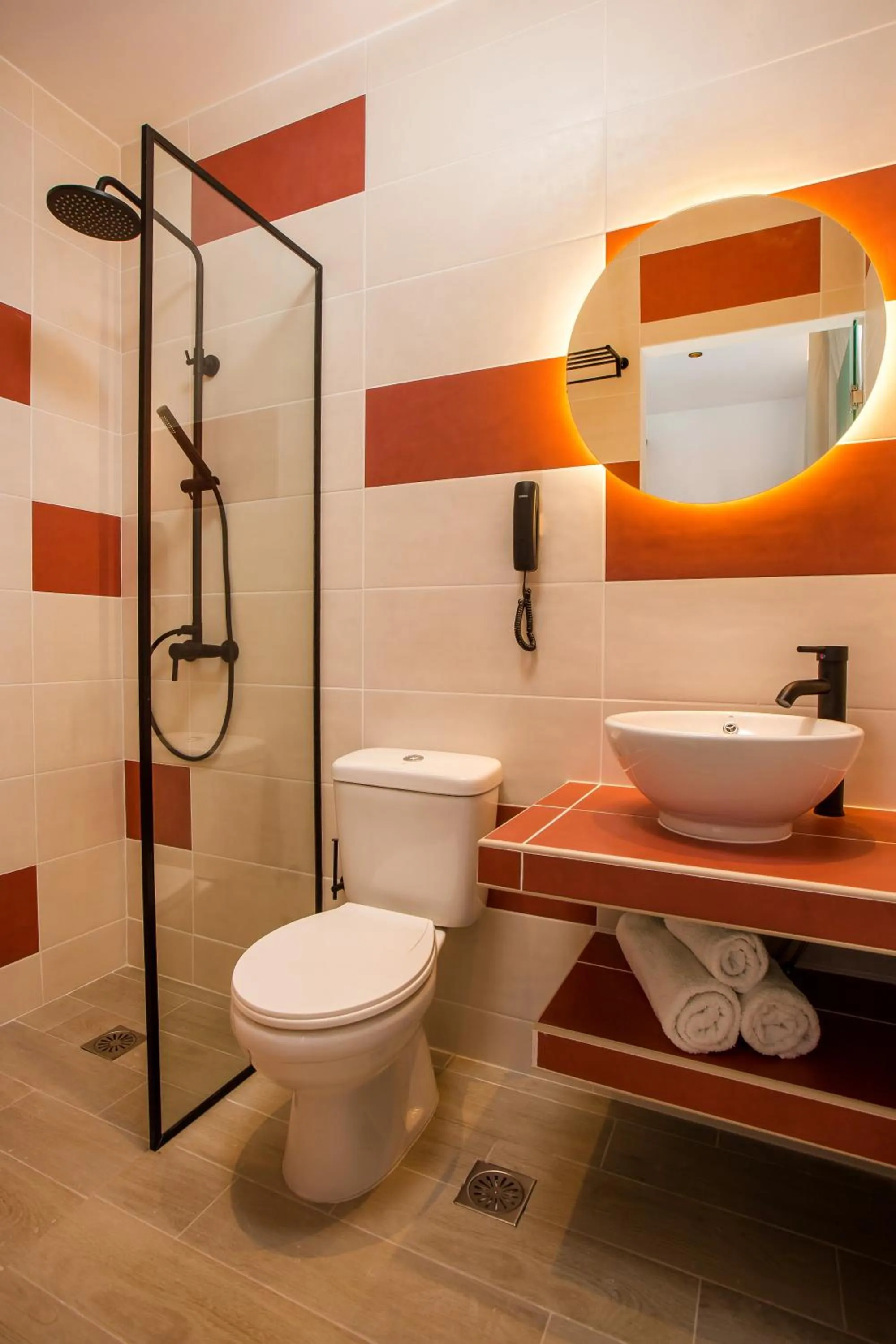 Bathroom in Faliraki Premium Hotel