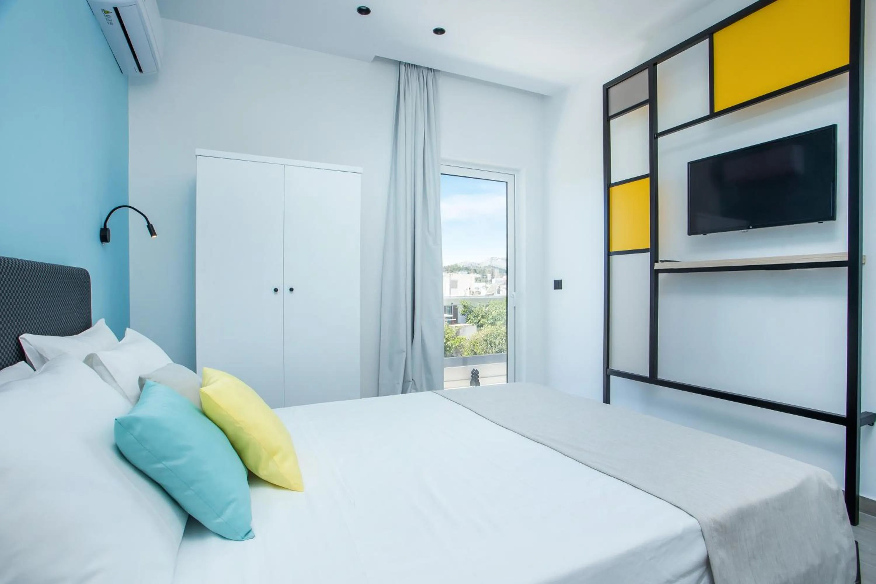 Bed in Faliraki Premium Hotel