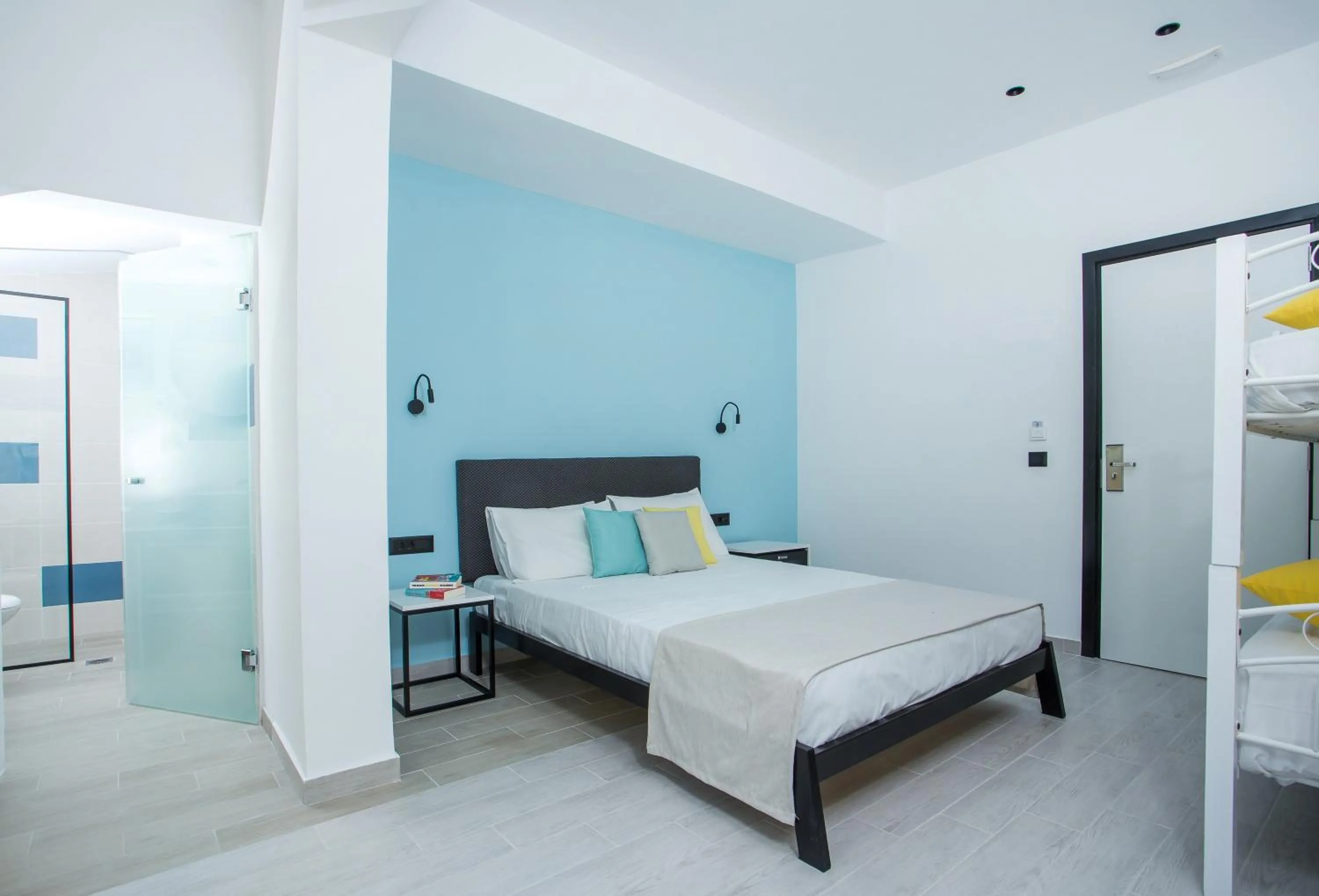 Bed in Faliraki Premium Hotel