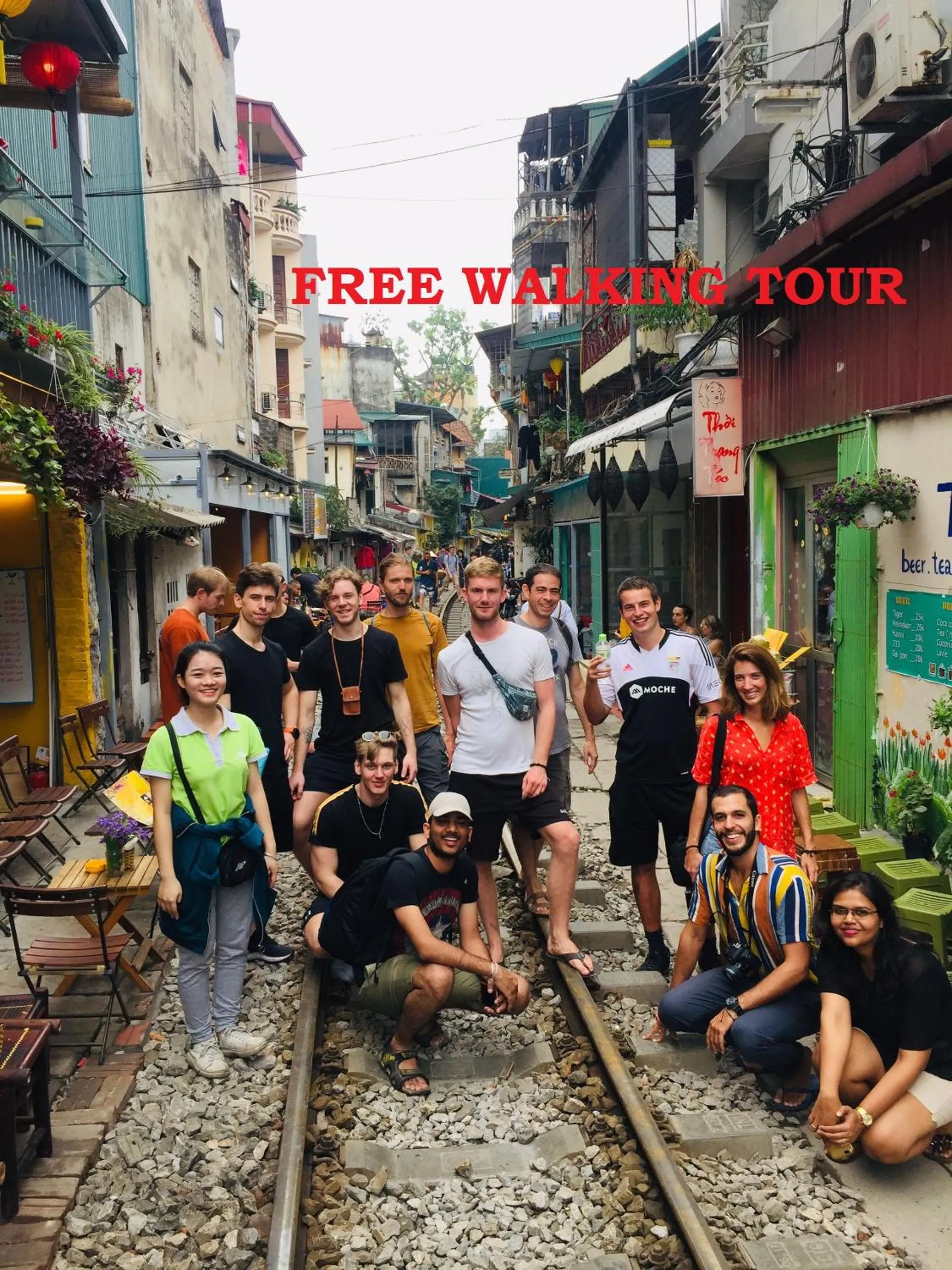 People in Hanoi City Backpackers Hostel