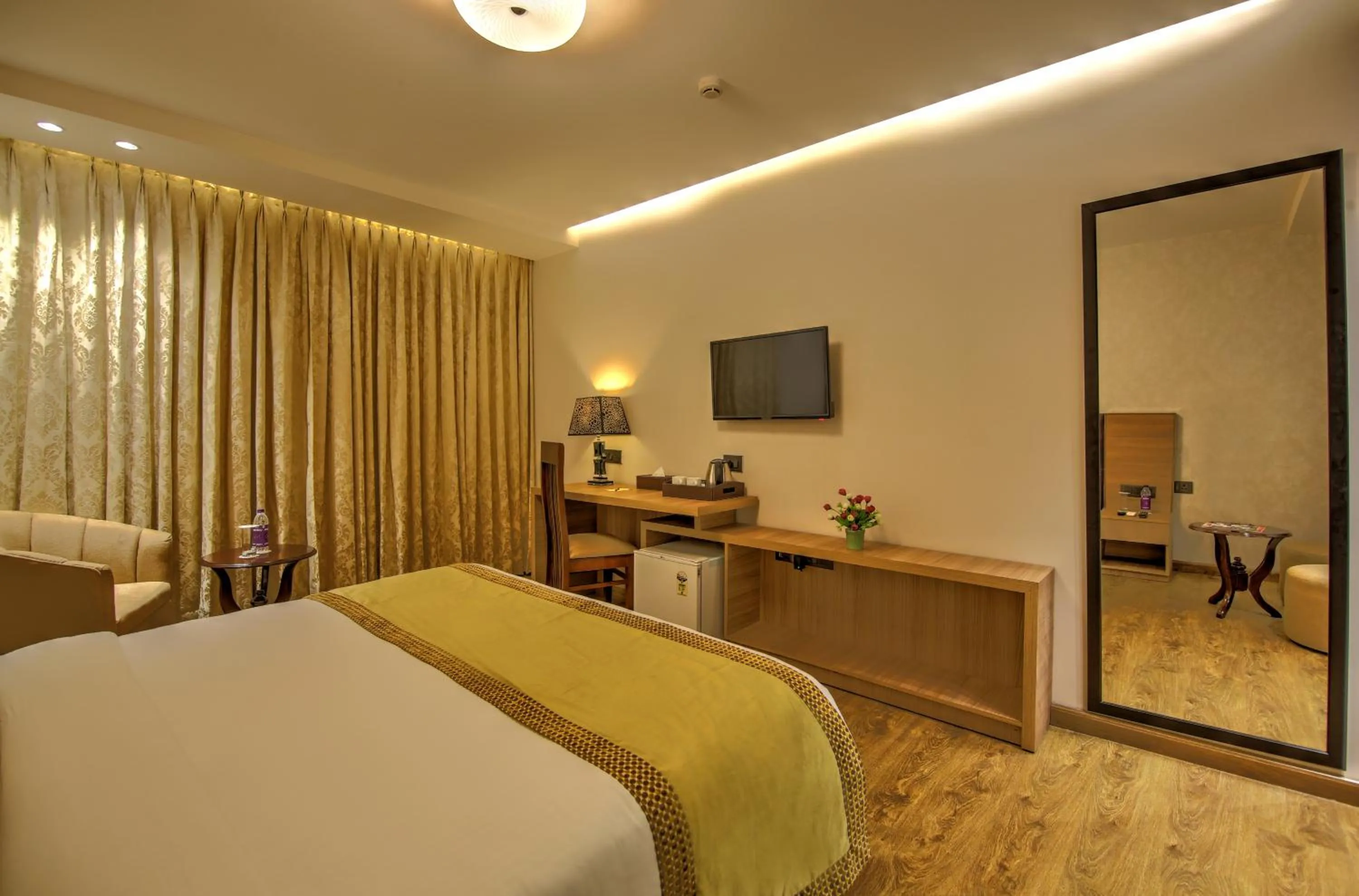 Bedroom, Bed in Hotel 91 Huda City Centre