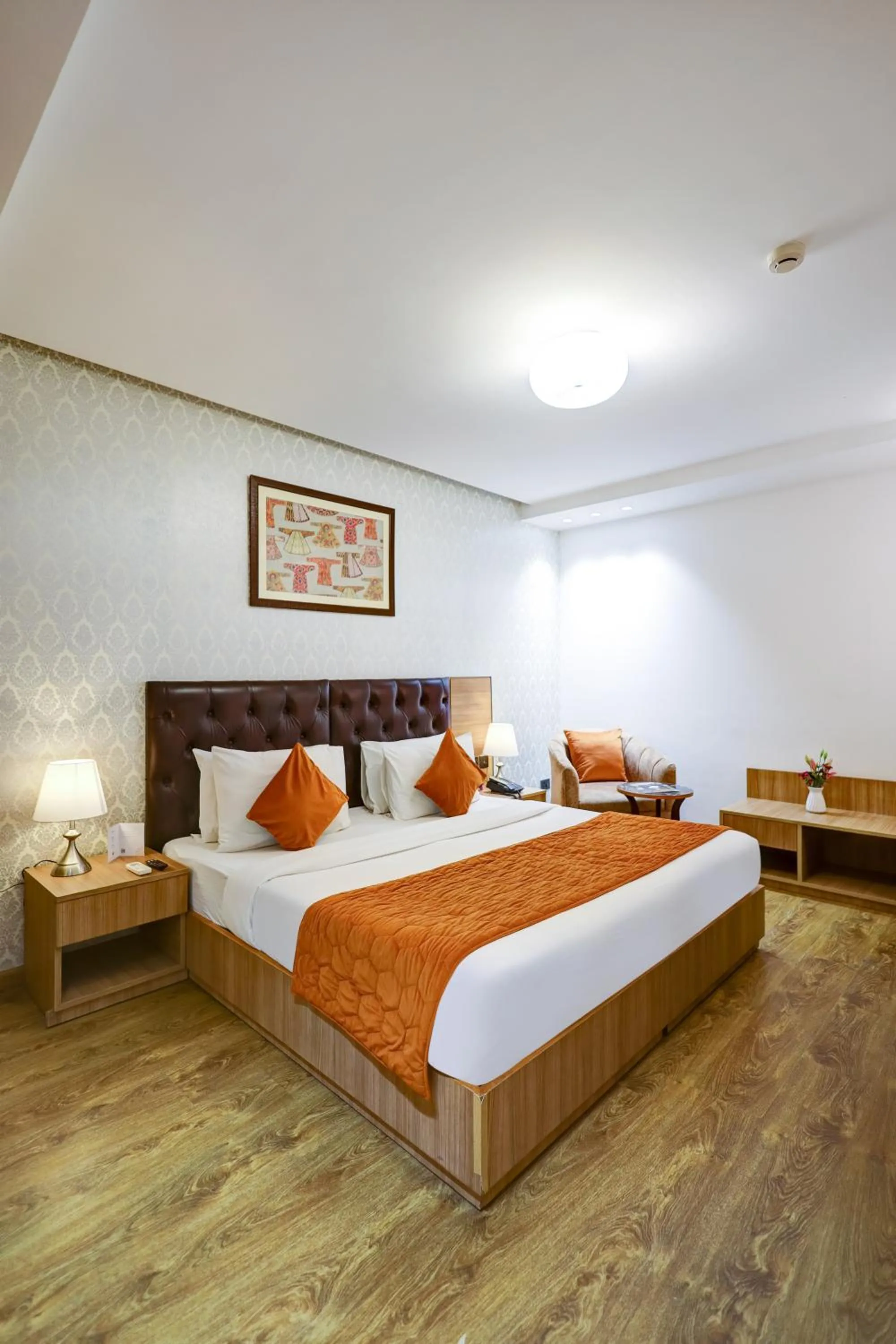 Bedroom, Bed in Hotel 91 Huda City Centre