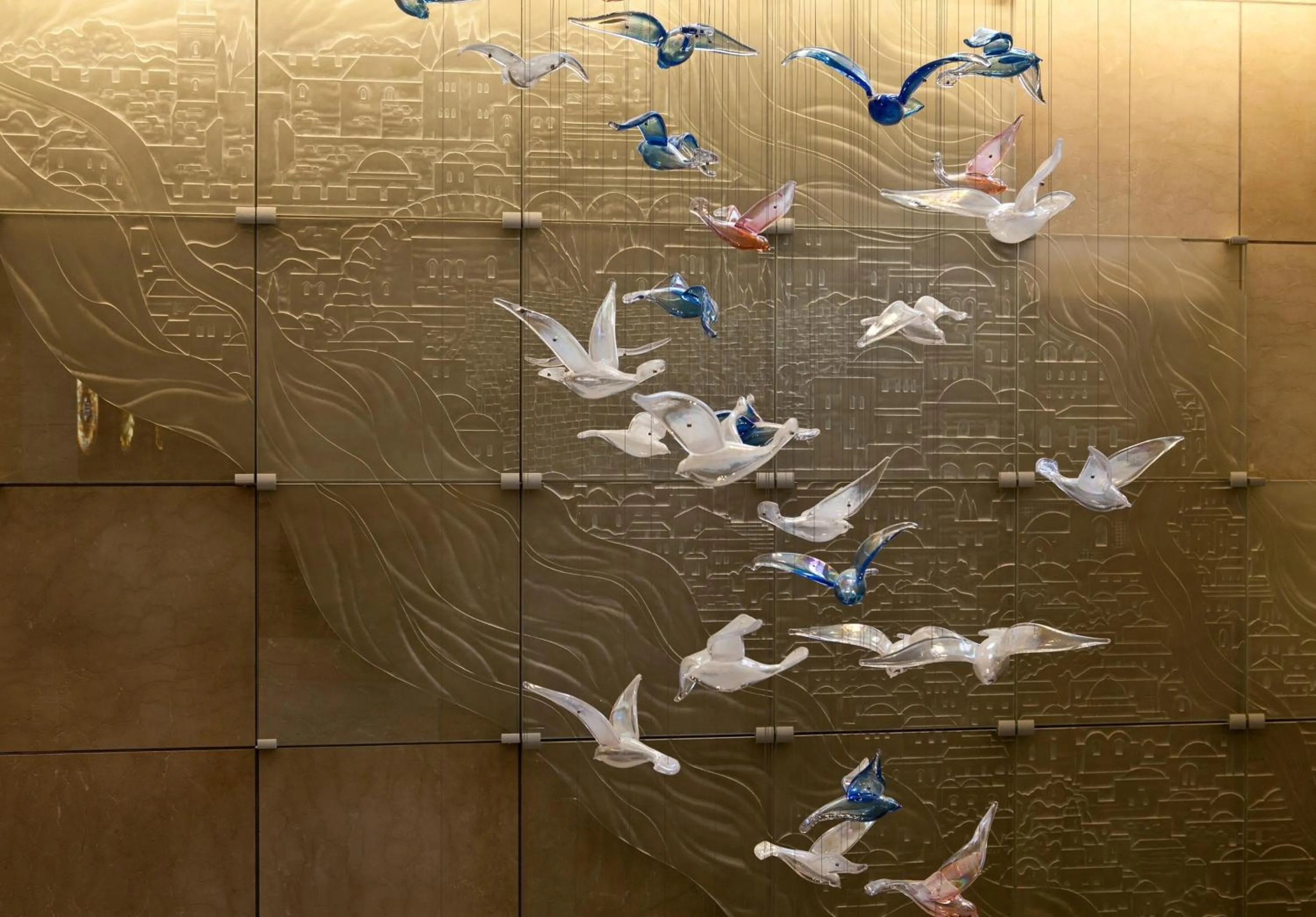 Lobby or reception in Waldorf Astoria Jerusalem