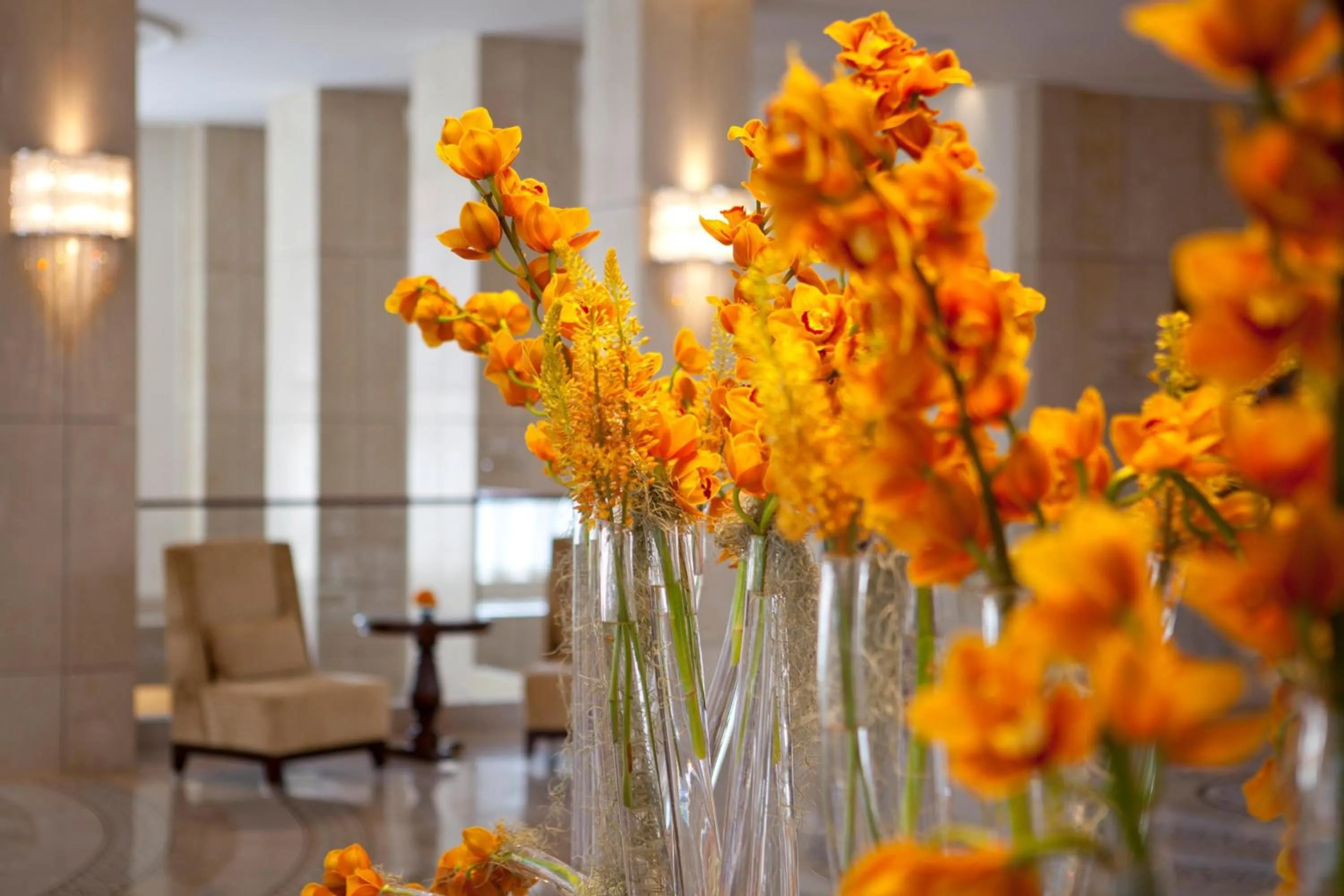 Lobby or reception in Waldorf Astoria Jerusalem