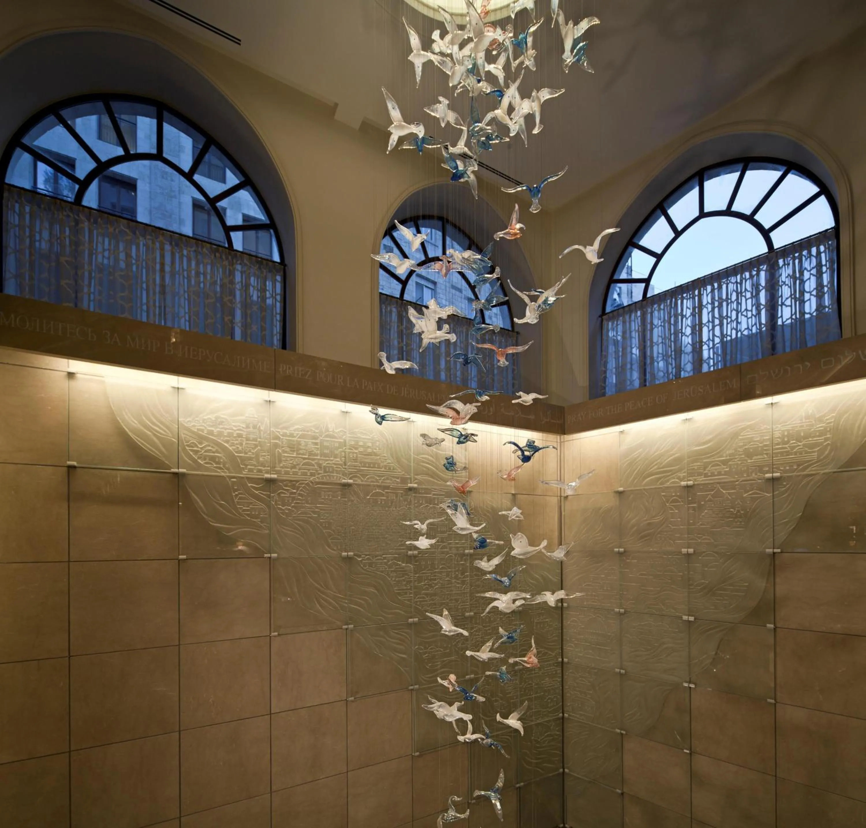 Lobby or reception in Waldorf Astoria Jerusalem