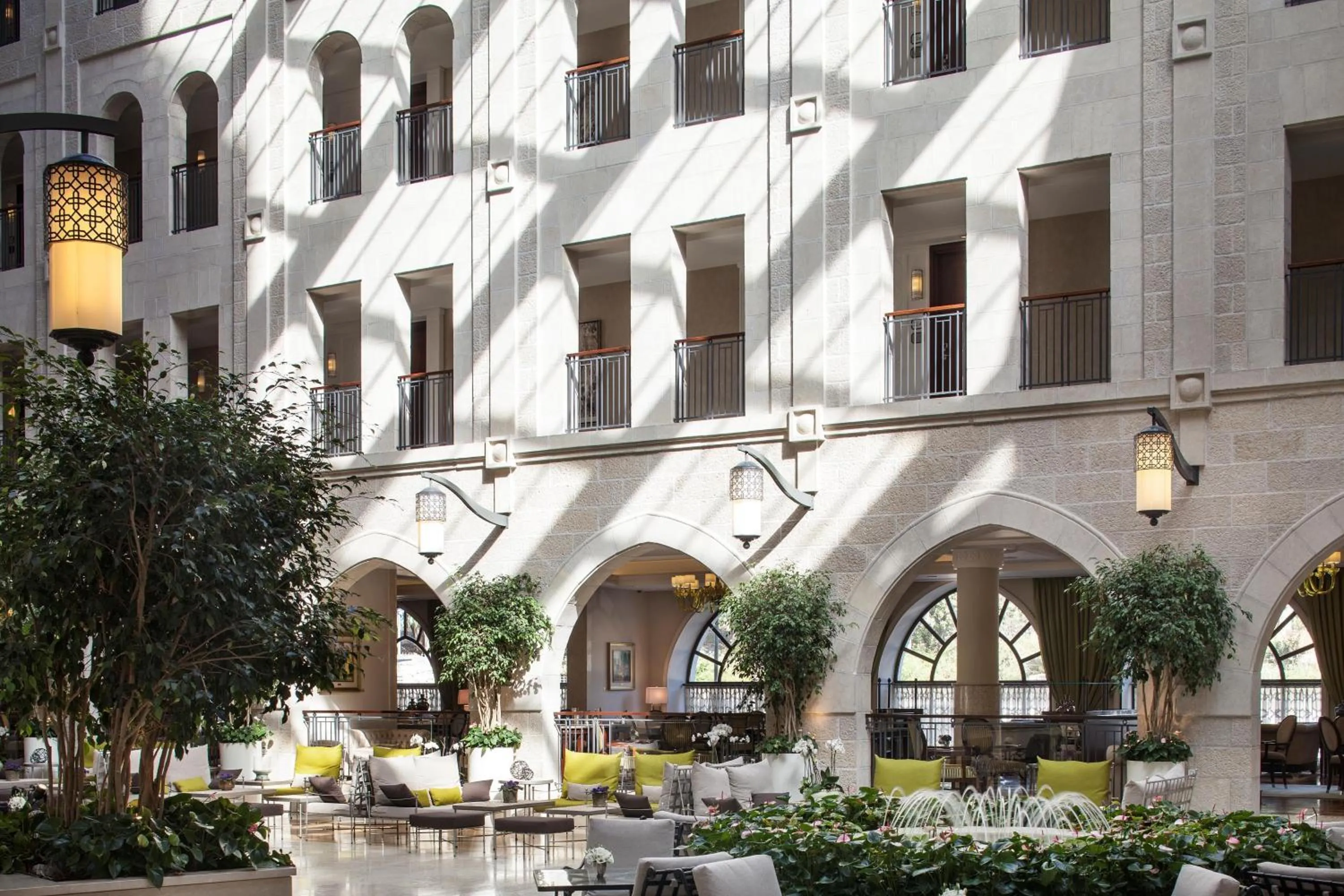 Lobby or reception in Waldorf Astoria Jerusalem