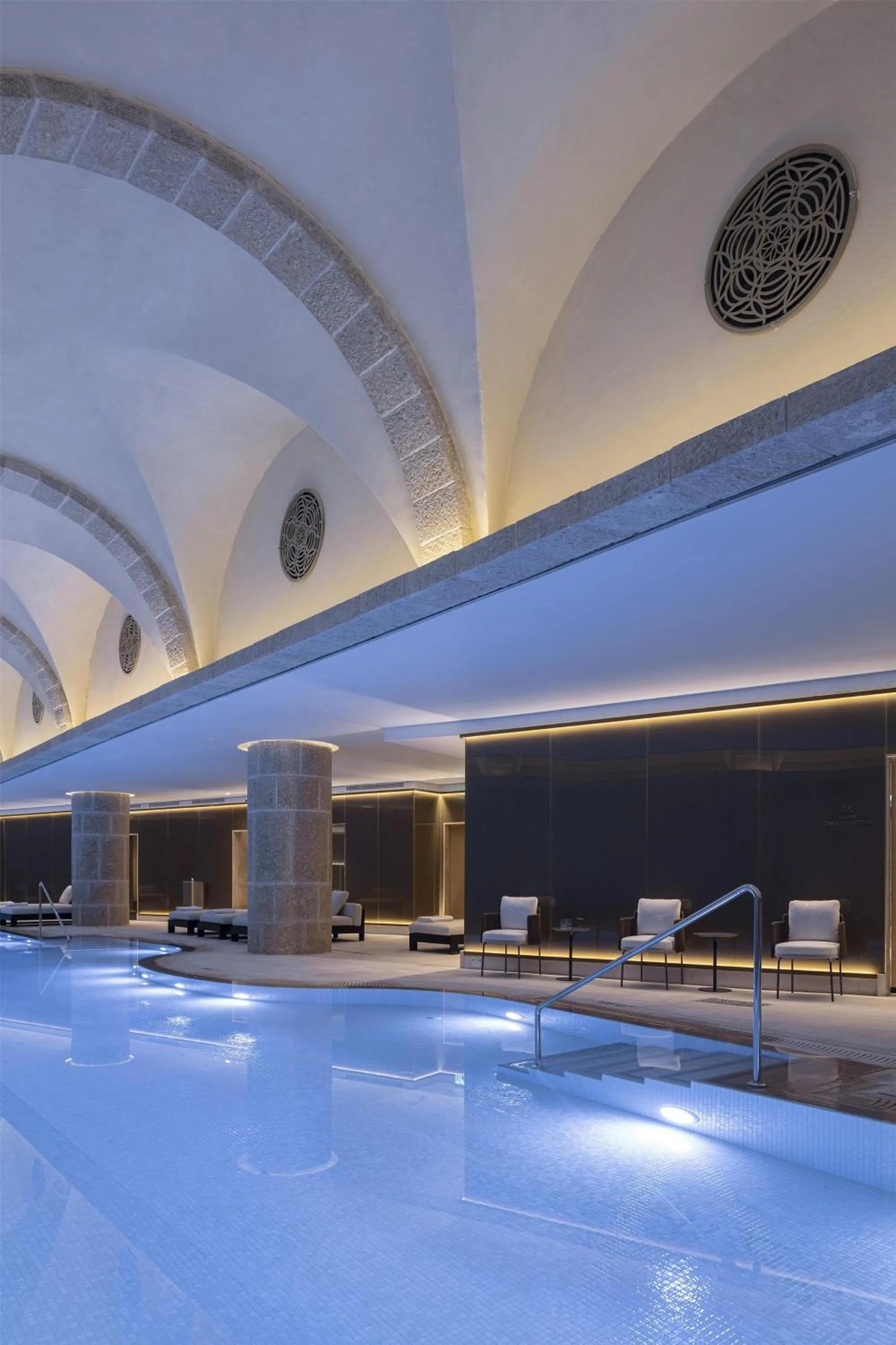 Pool view in Waldorf Astoria Jerusalem