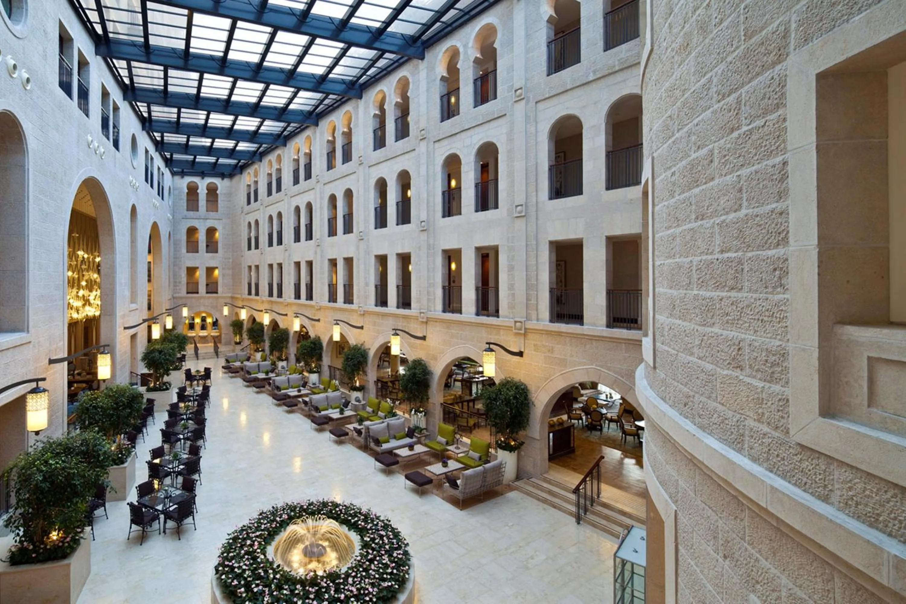Lobby or reception in Waldorf Astoria Jerusalem