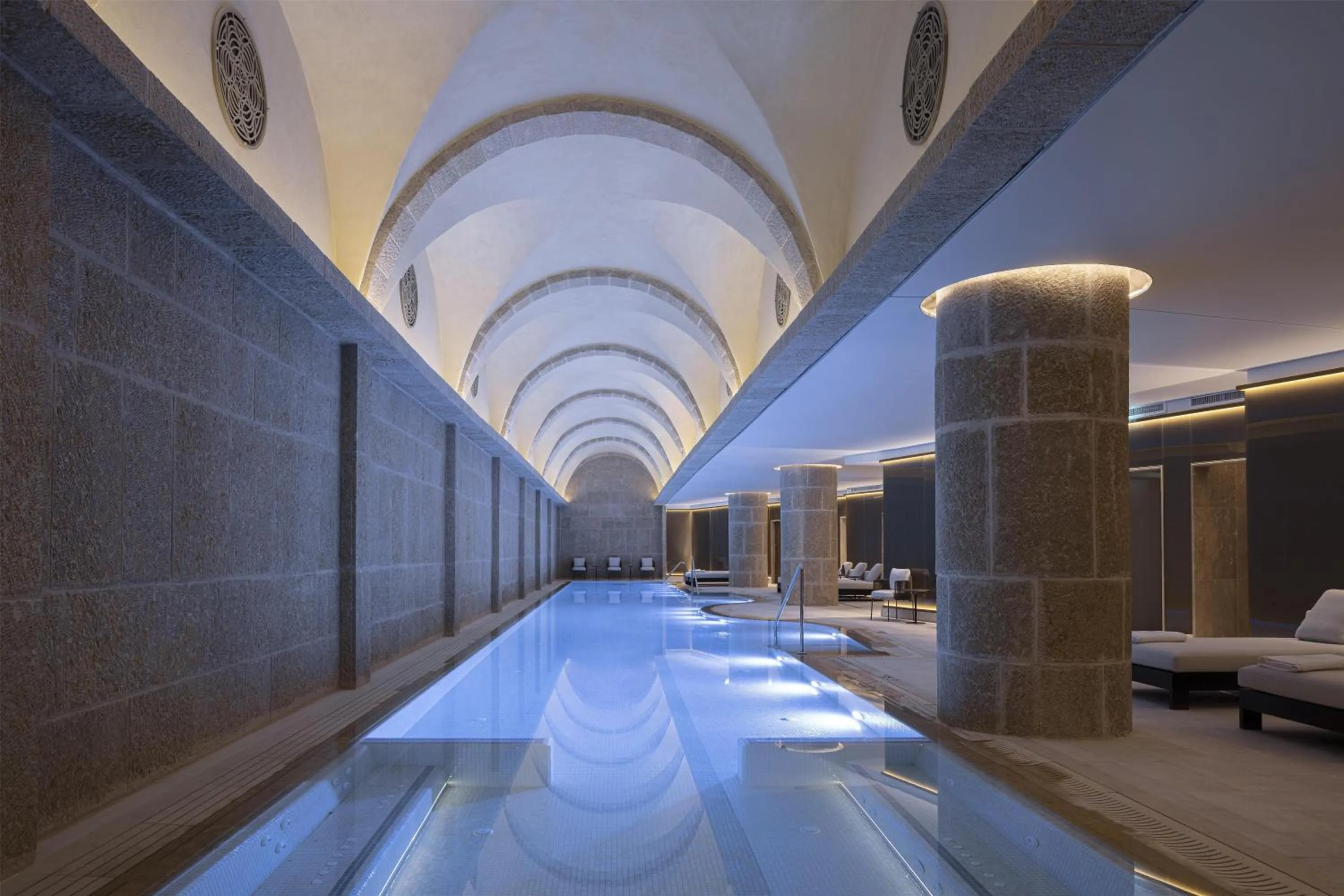 Pool view in Waldorf Astoria Jerusalem