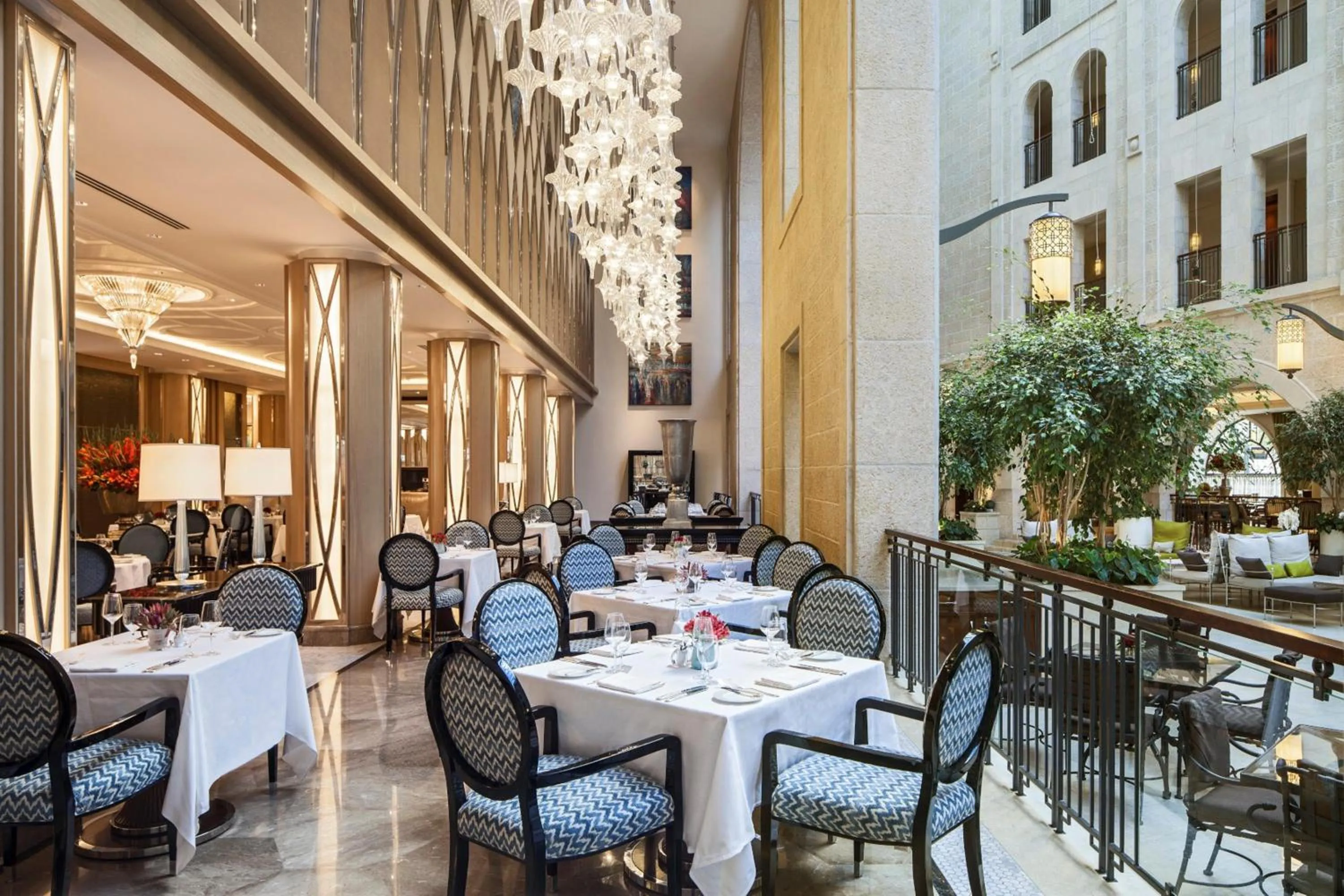Restaurant/places to eat in Waldorf Astoria Jerusalem