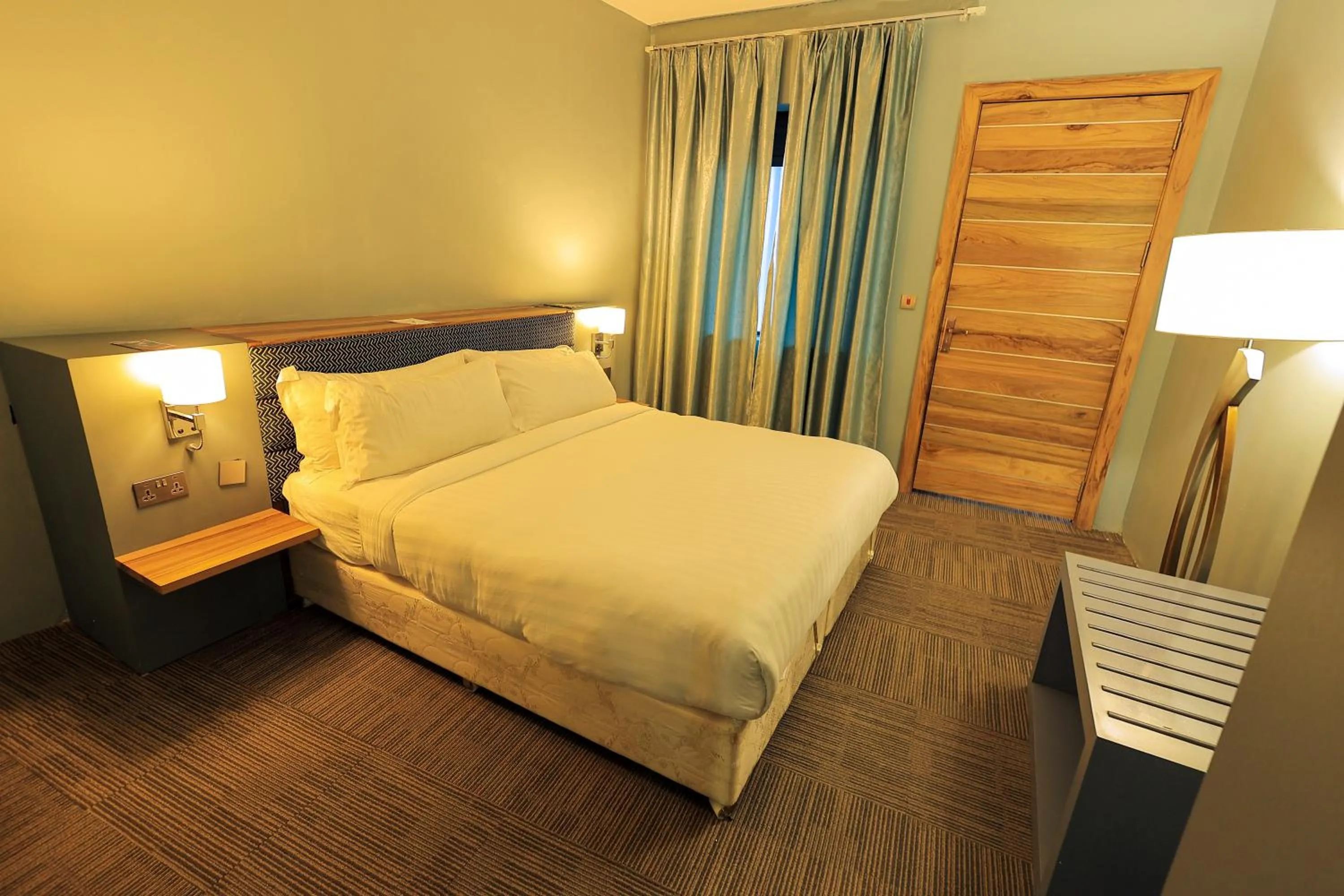 Bed in Aquarius Kigo Resort