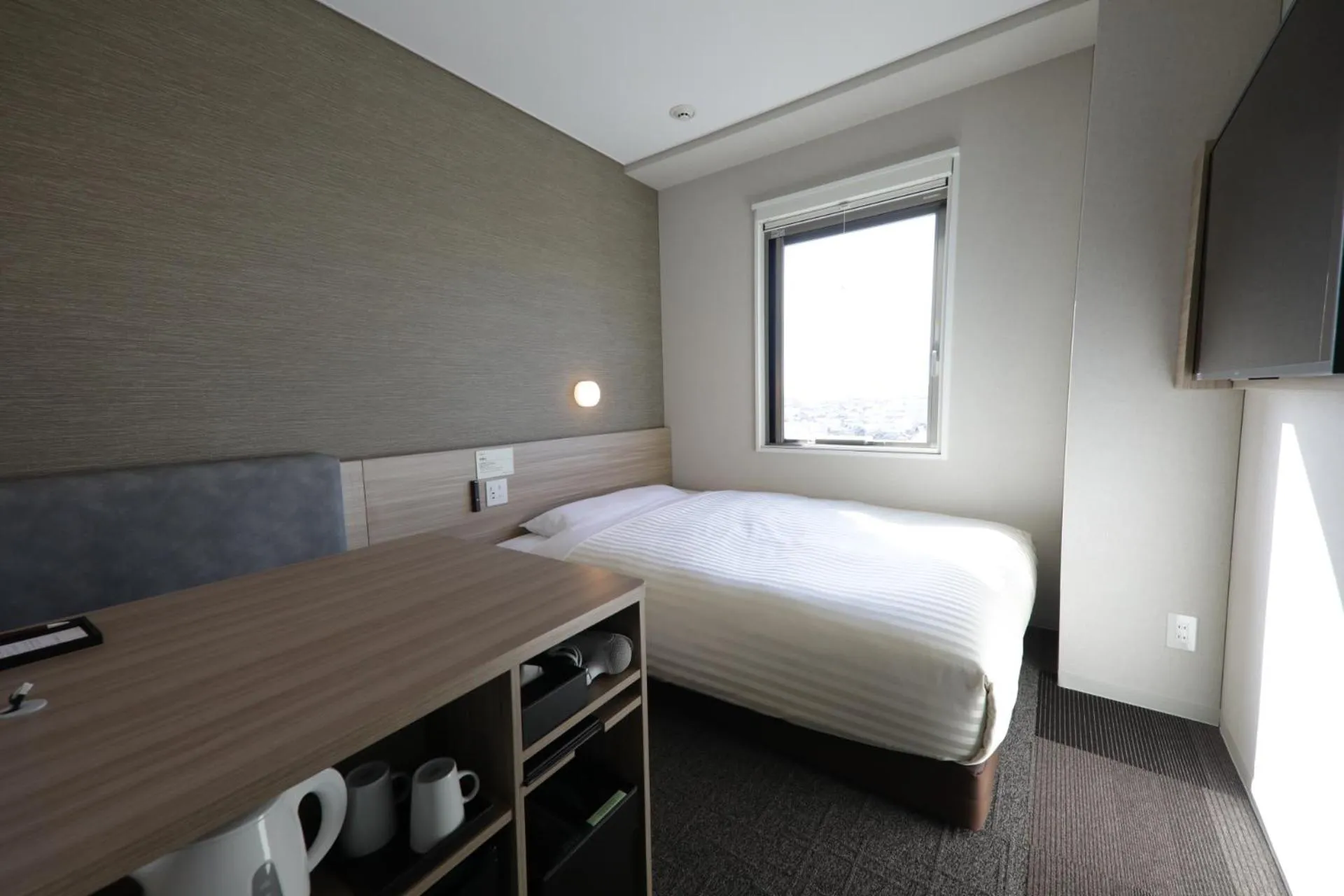 Bed in Super Hotel Sano Fujioka