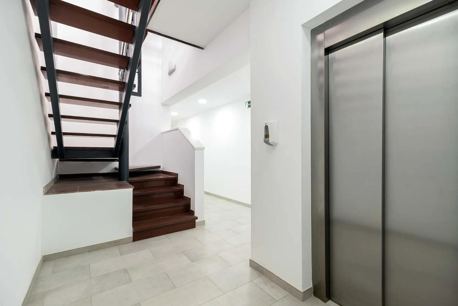 elevator in Castell Beach Aparthotel