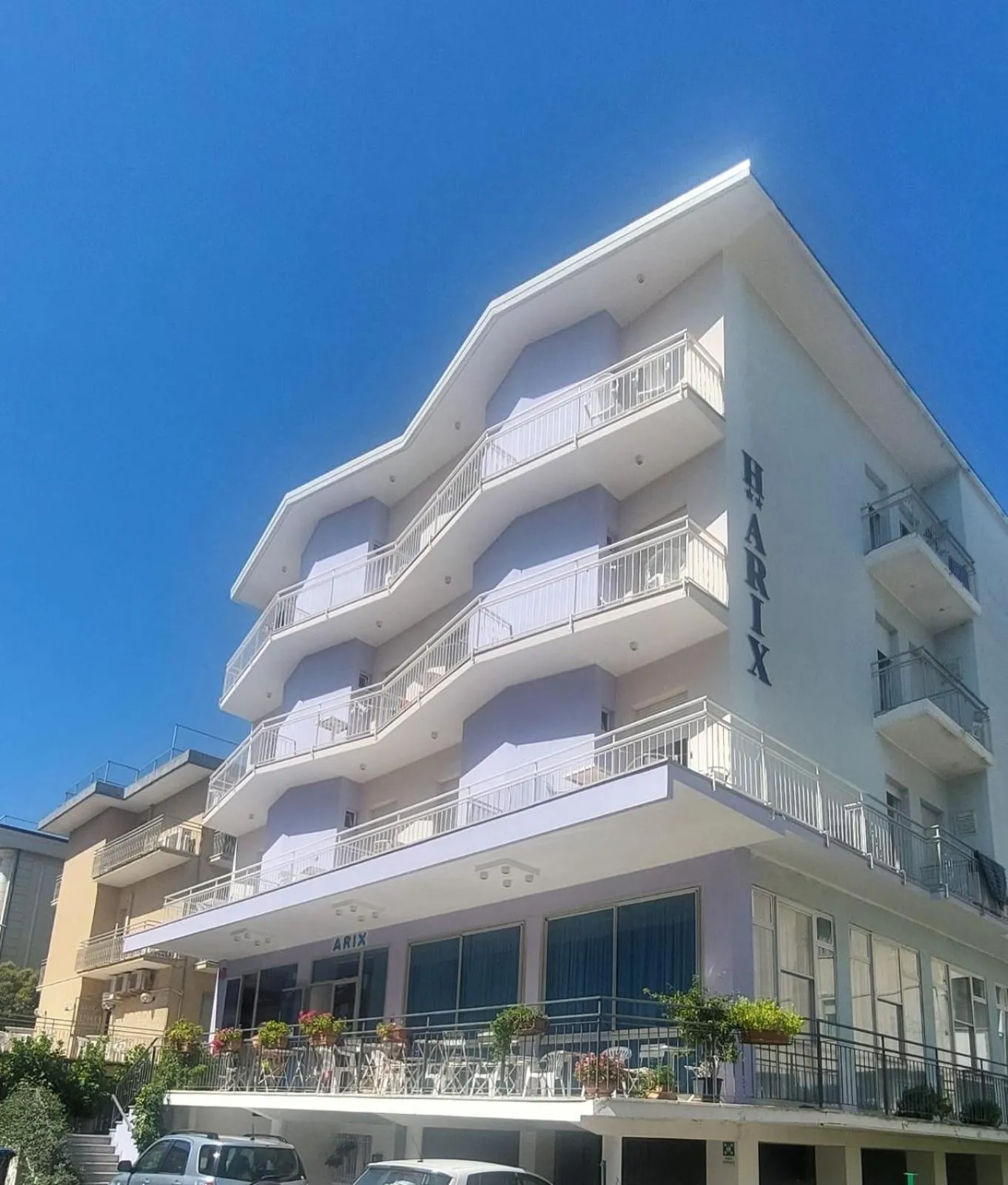 Property building in Arix Hotel