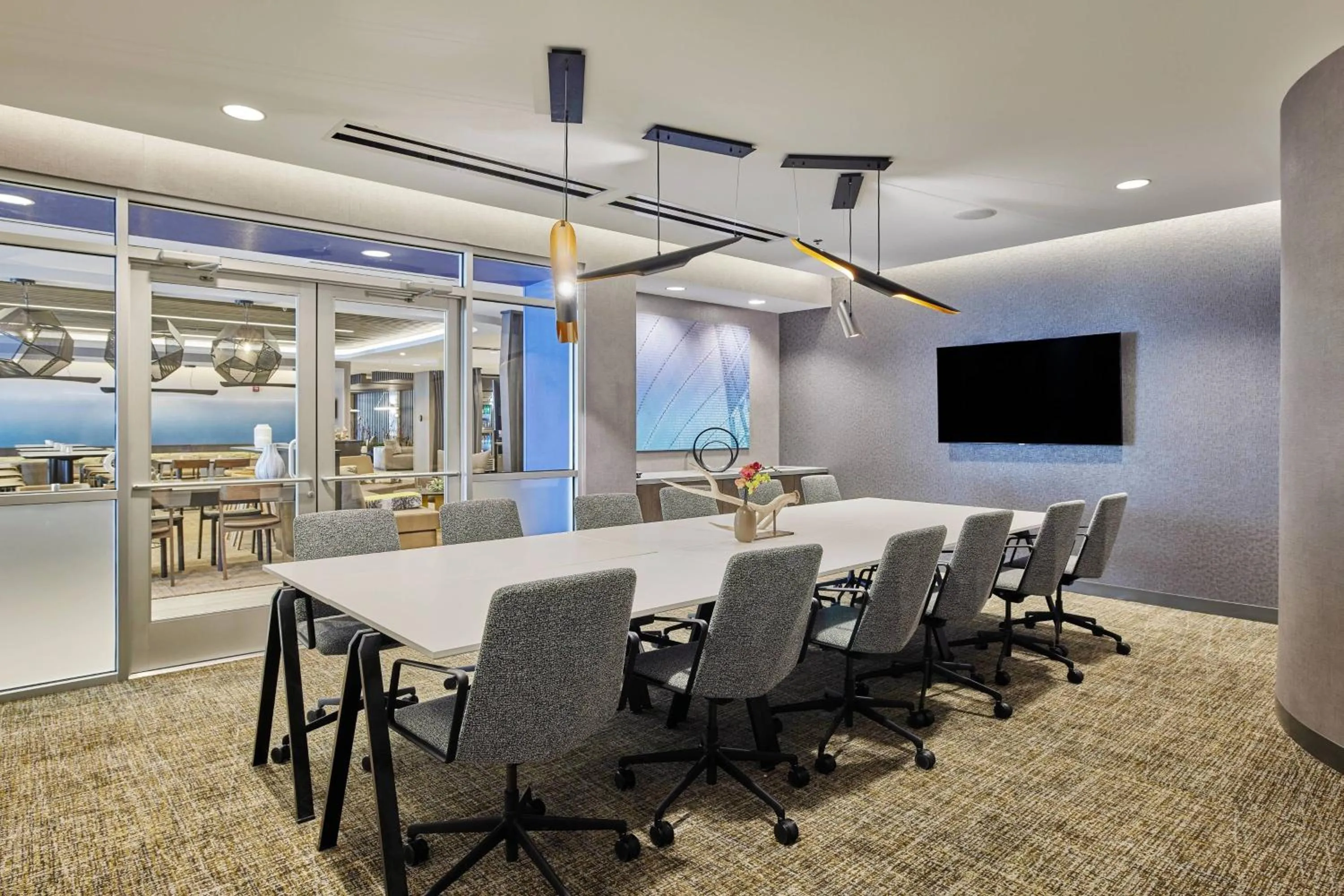 Meeting/conference room in SpringHill Suites by Marriott Chicago Chinatown