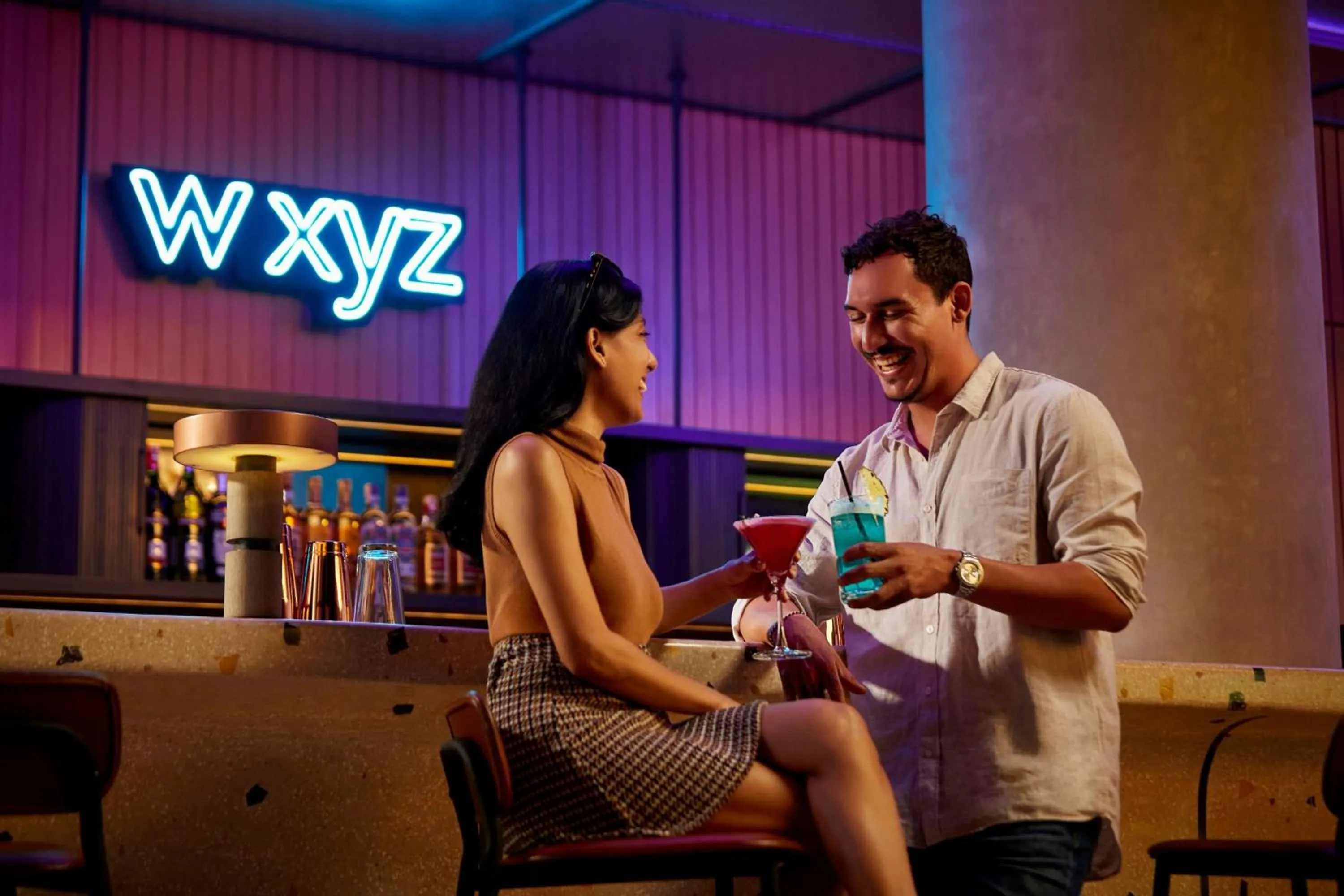 Lounge or bar in Aloft Bali Kuta at Beachwalk