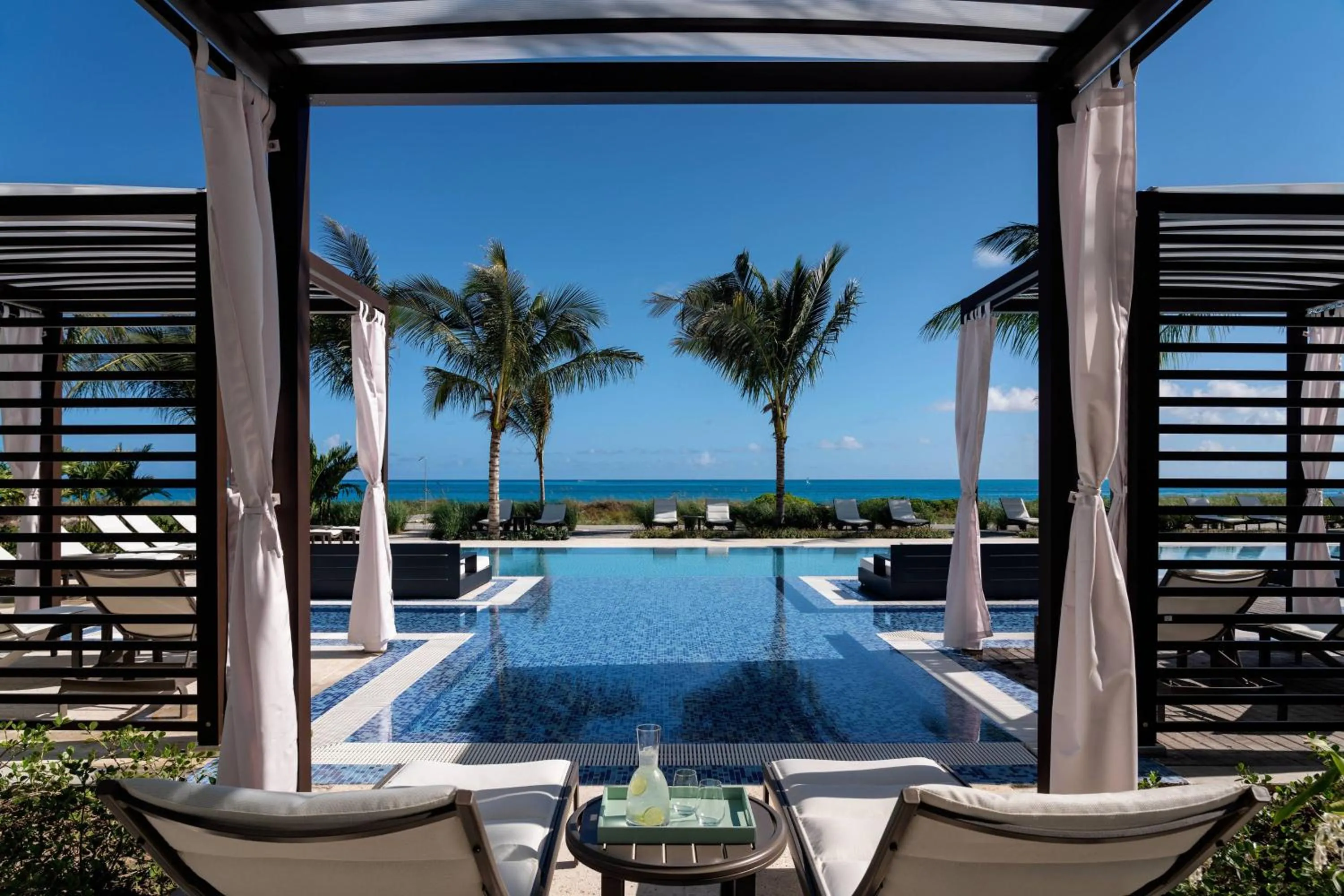 Swimming pool in The Ritz-Carlton, Turks & Caicos