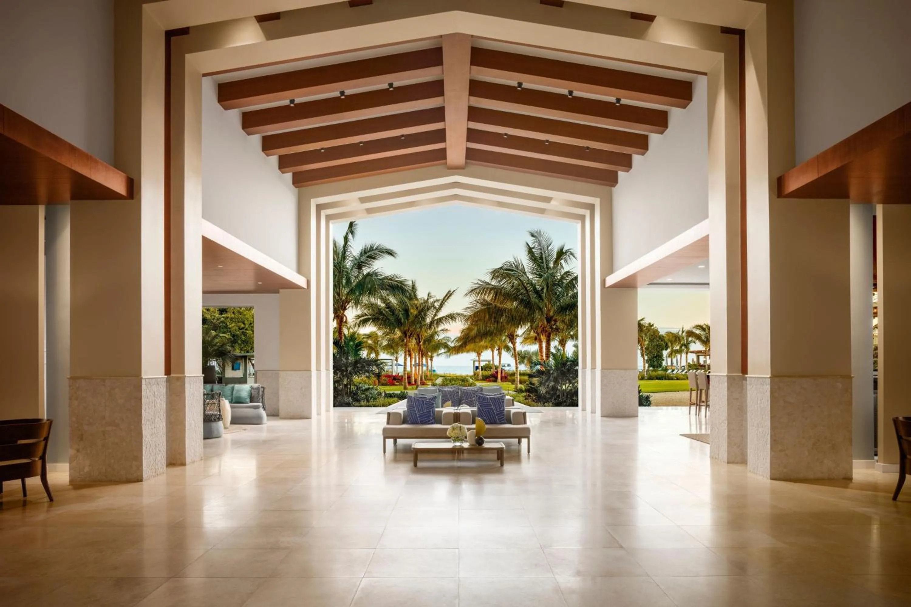 Lobby or reception in The Ritz-Carlton, Turks & Caicos