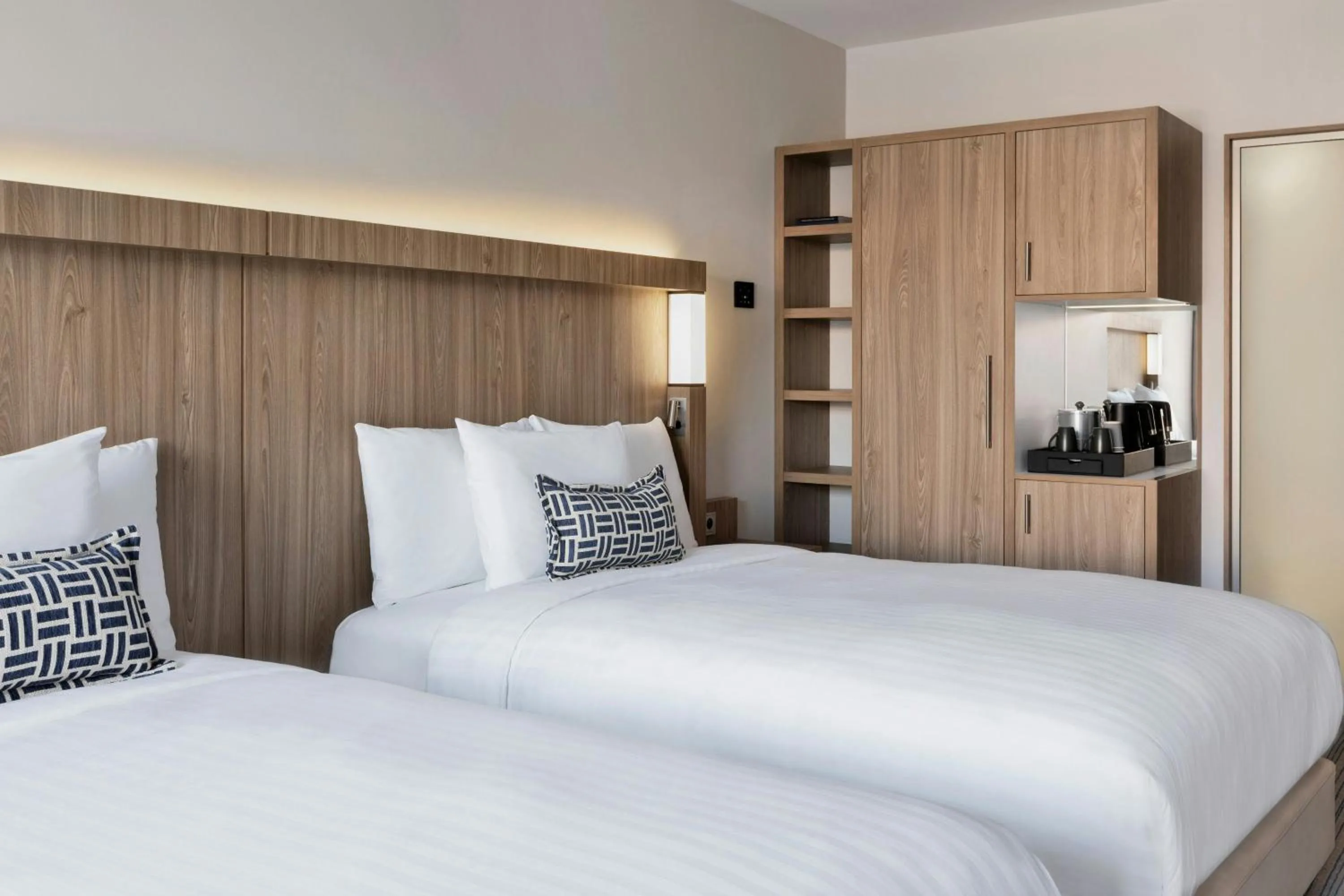 Bedroom, Bed in Courtyard by Marriott Szczecin City