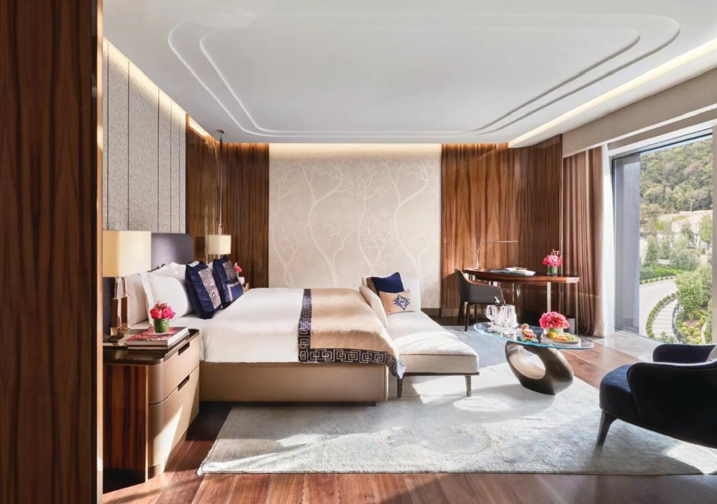 Bedroom, Bed in Mandarin Oriental Bosphorus, Istanbul