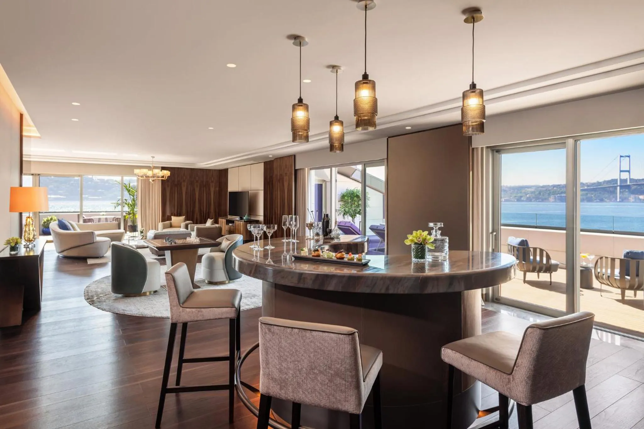 Bedroom in Mandarin Oriental Bosphorus, Istanbul