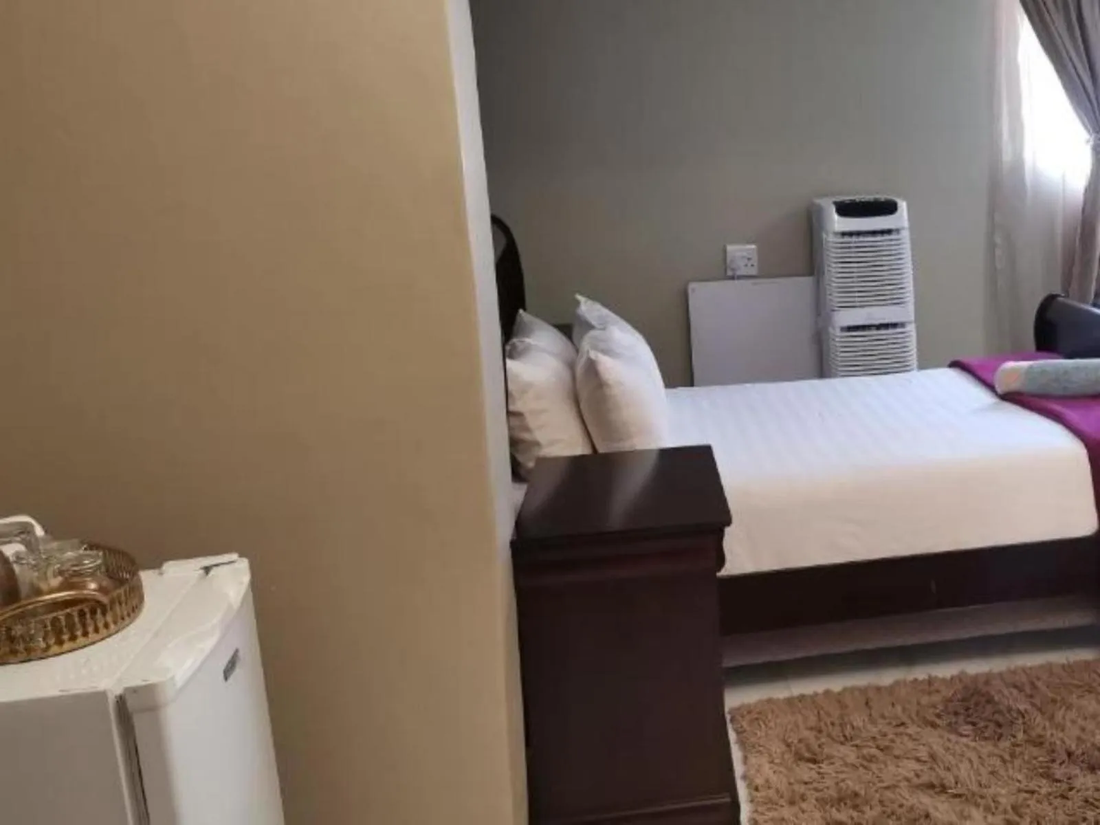 Bed in Kimberley Boutique Guest Lodge