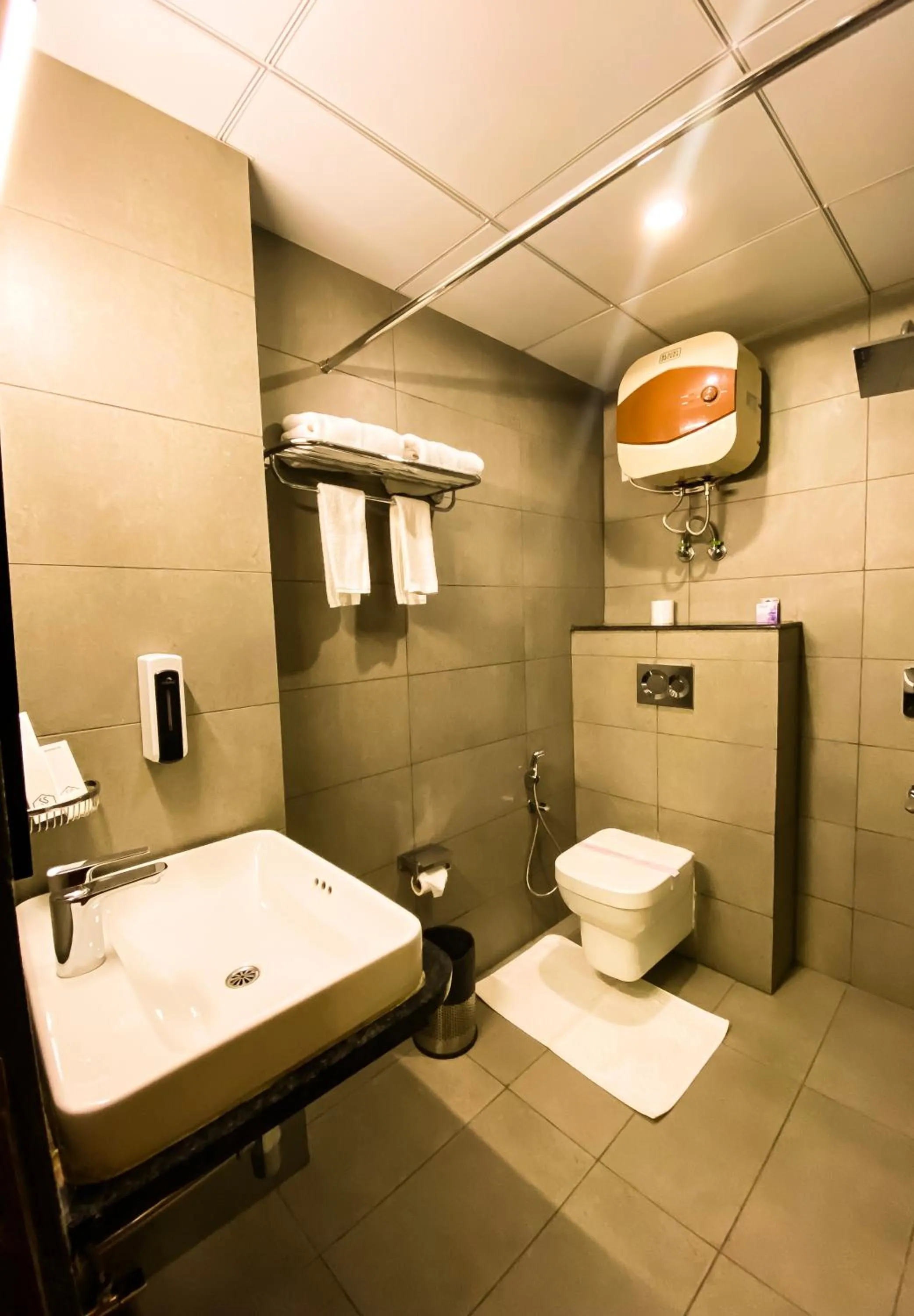Bathroom in Sky Suites Huda City Center