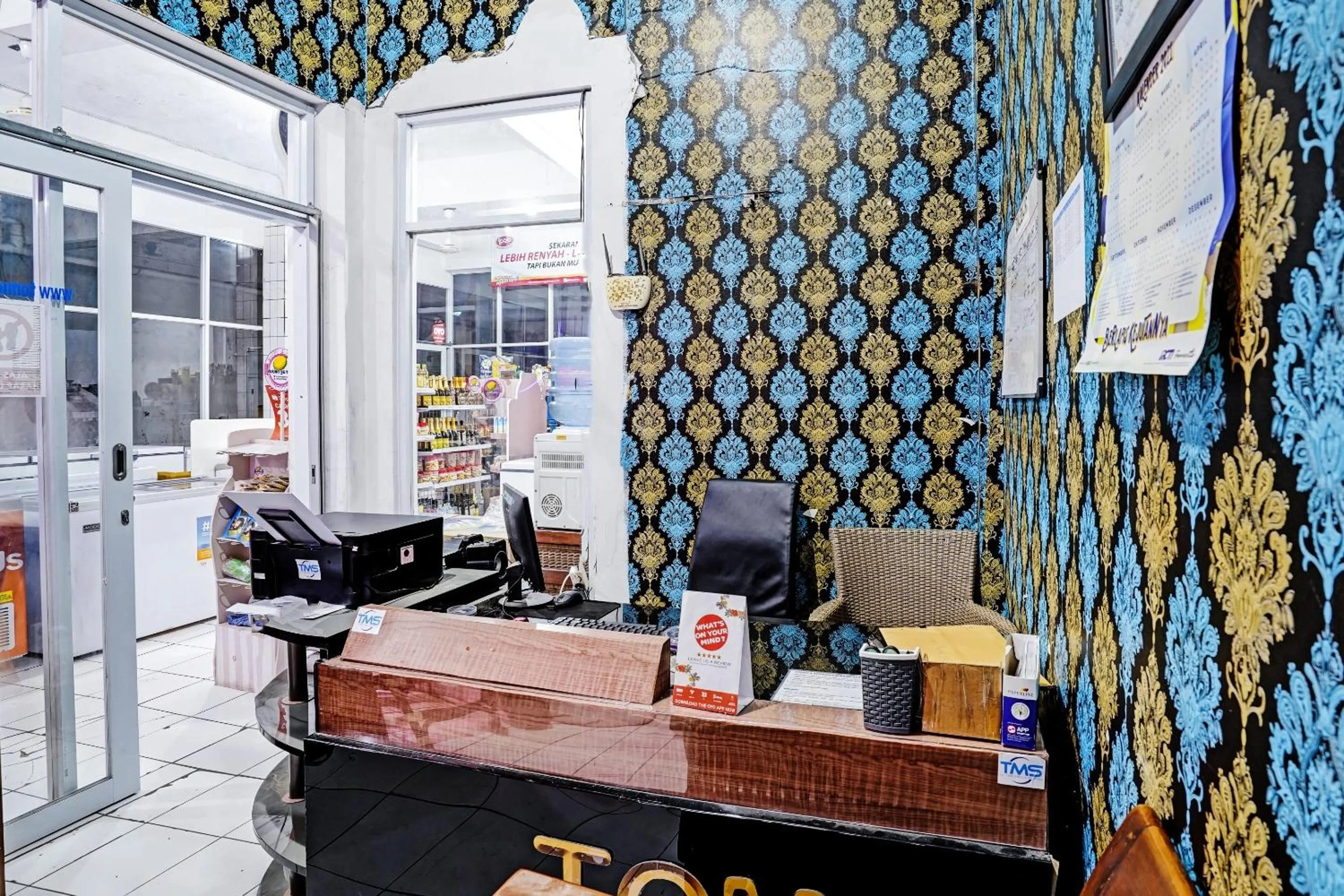 Lobby or reception in OYO 90289 Lestari Syariah Homestay